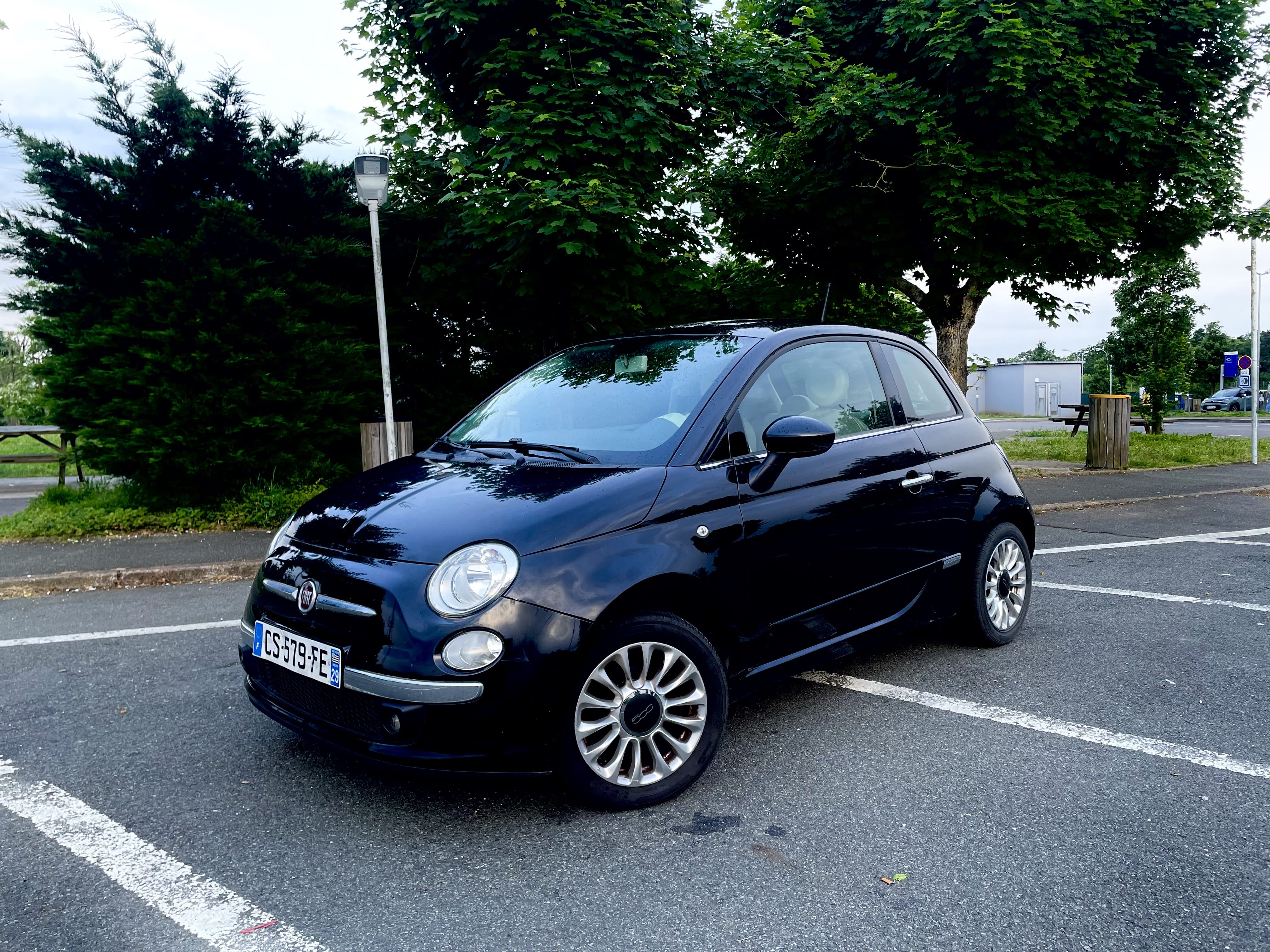 Fiat 500 Toit panoramique :), 2013, Essence 98