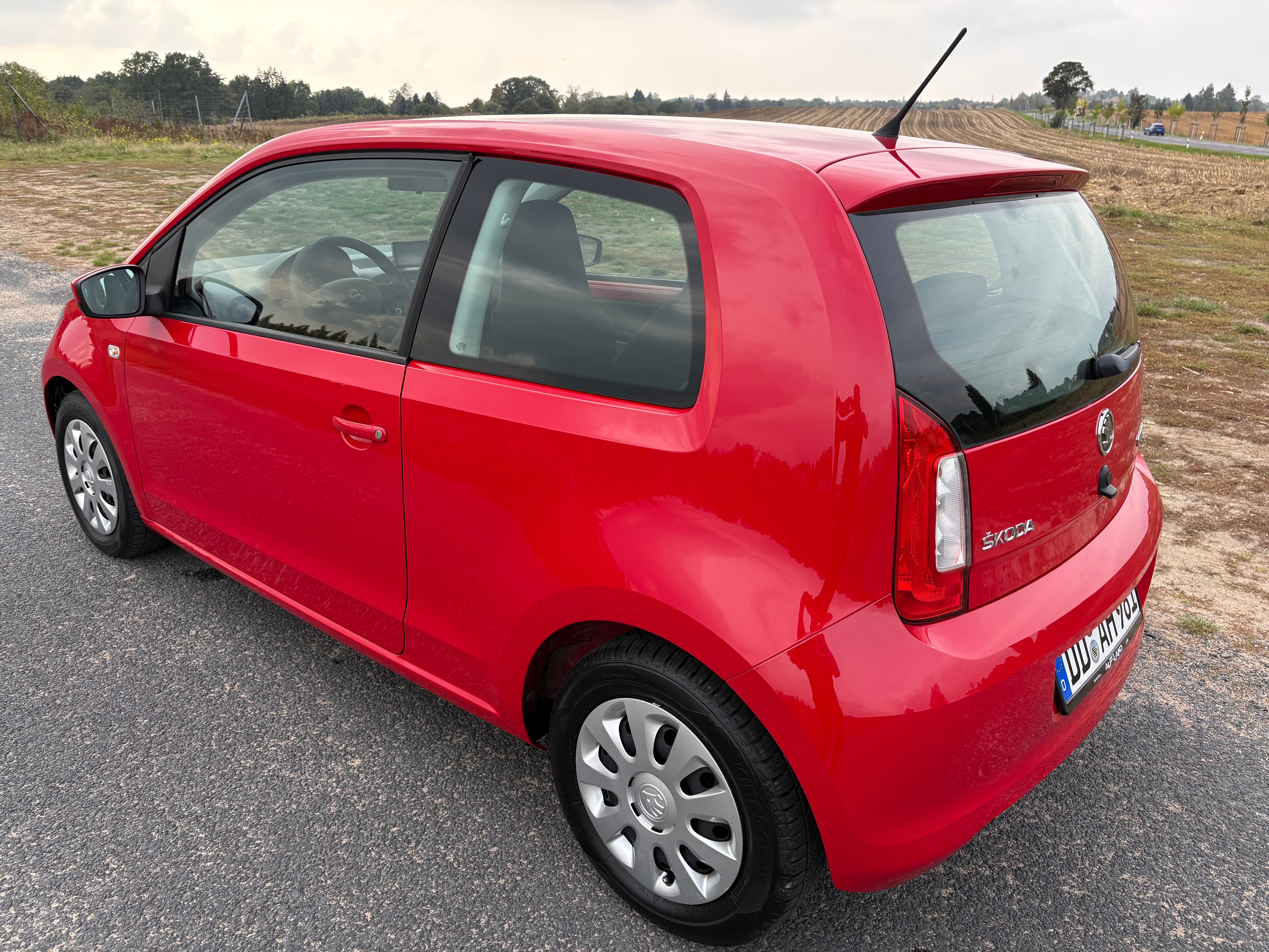 Skoda Citigo mit Navigationsgerät