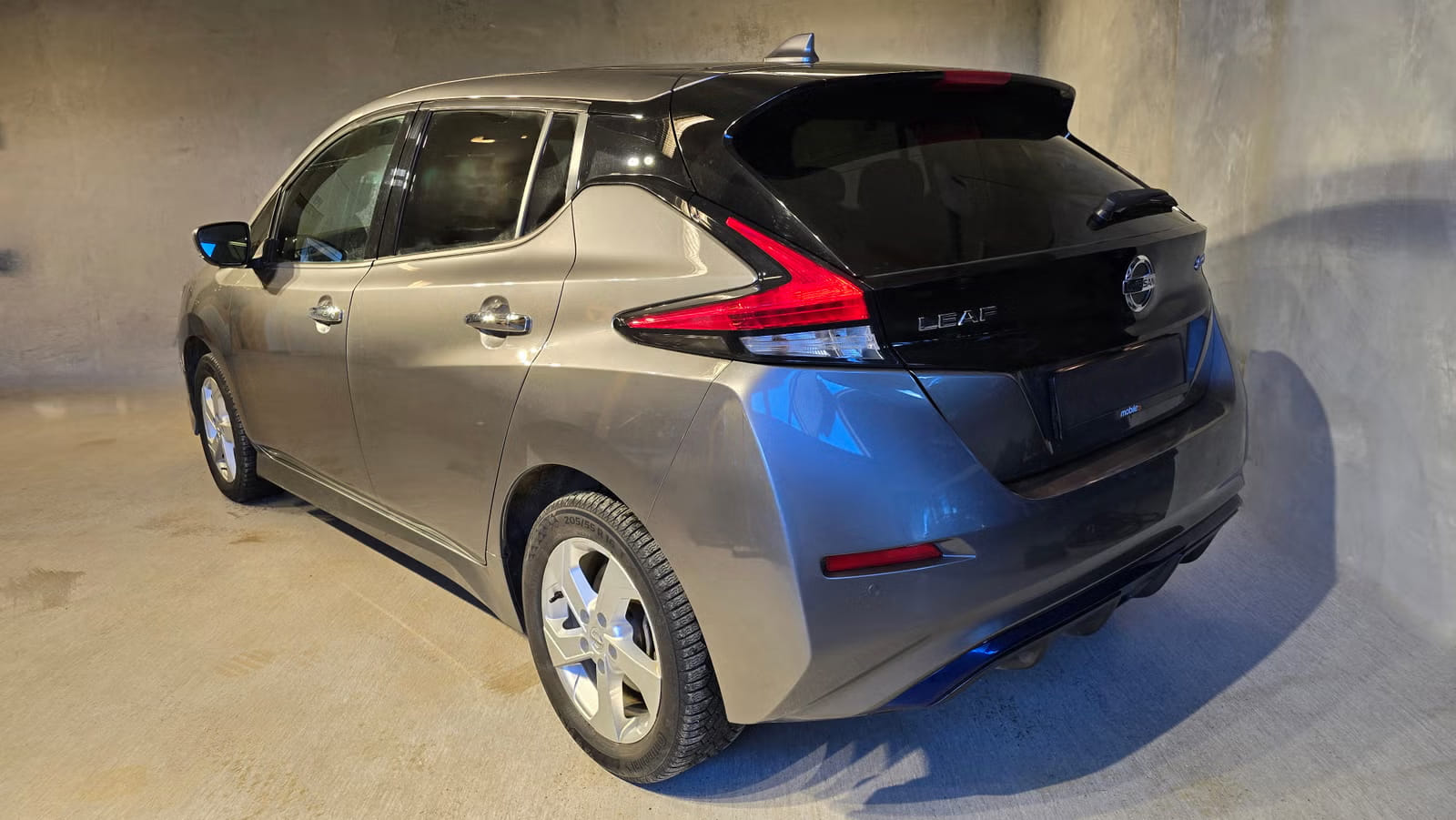 Nissan Leaf med Ryggekamera
