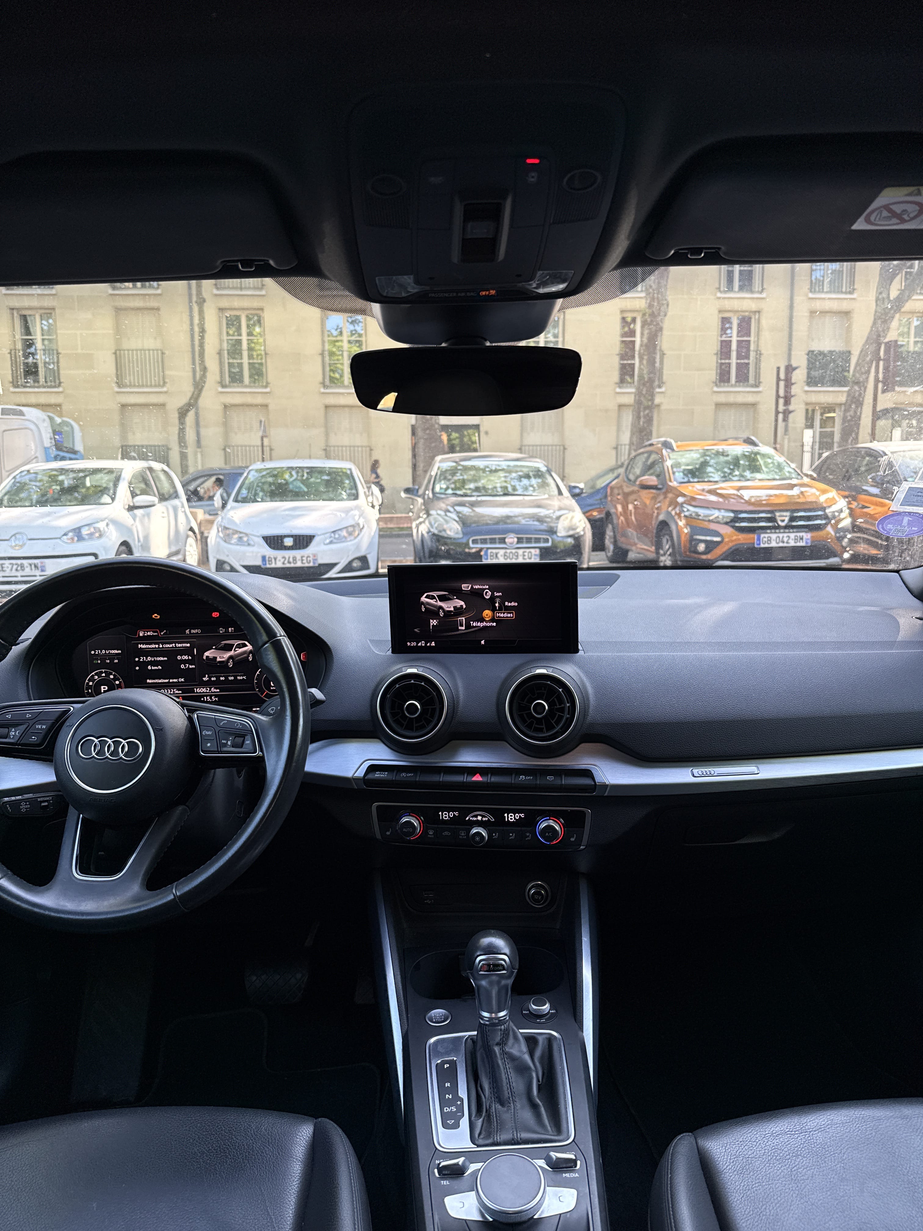 Audi Q2 avec GPS