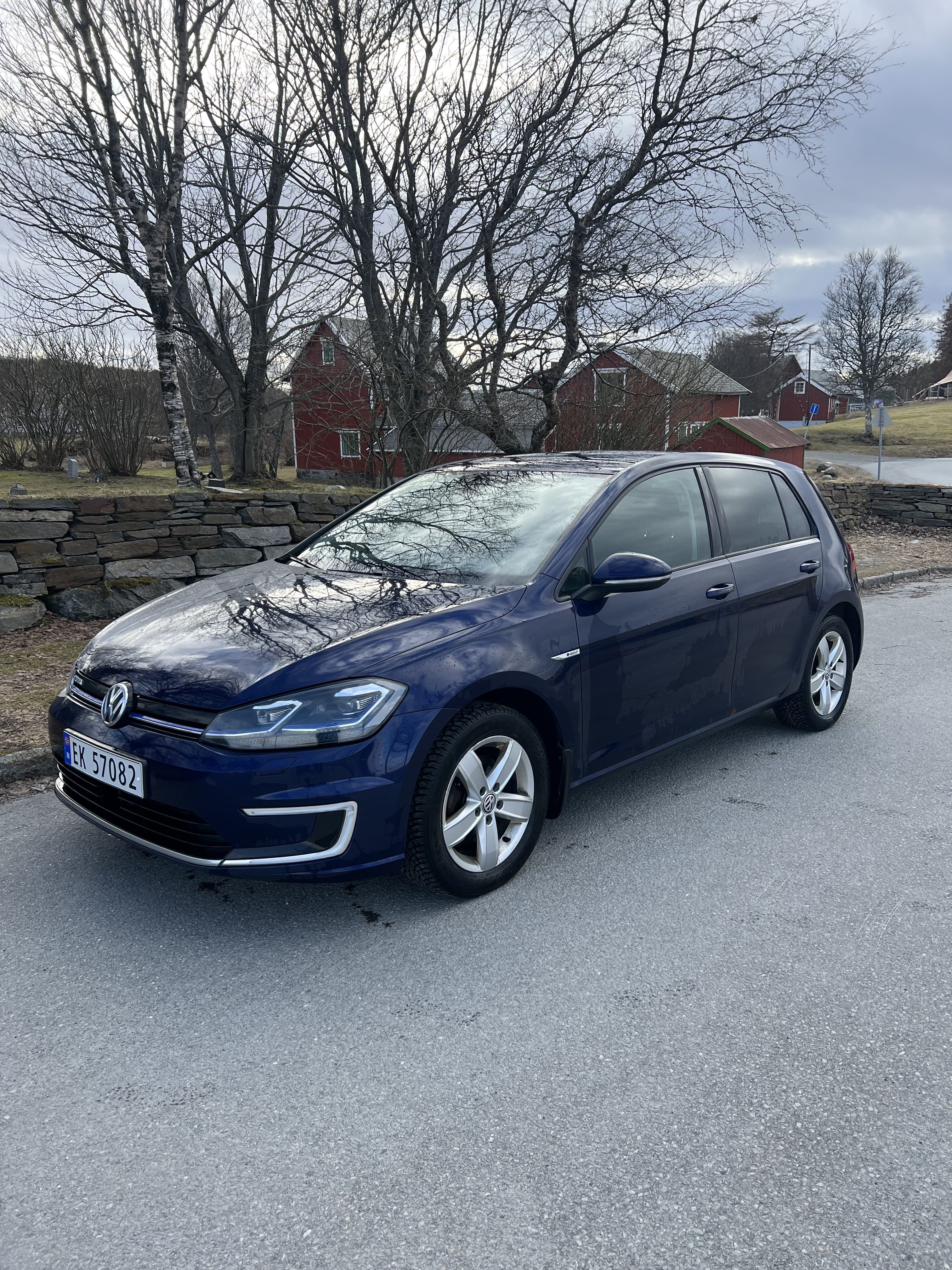 Volkswagen e-Golf med GPS