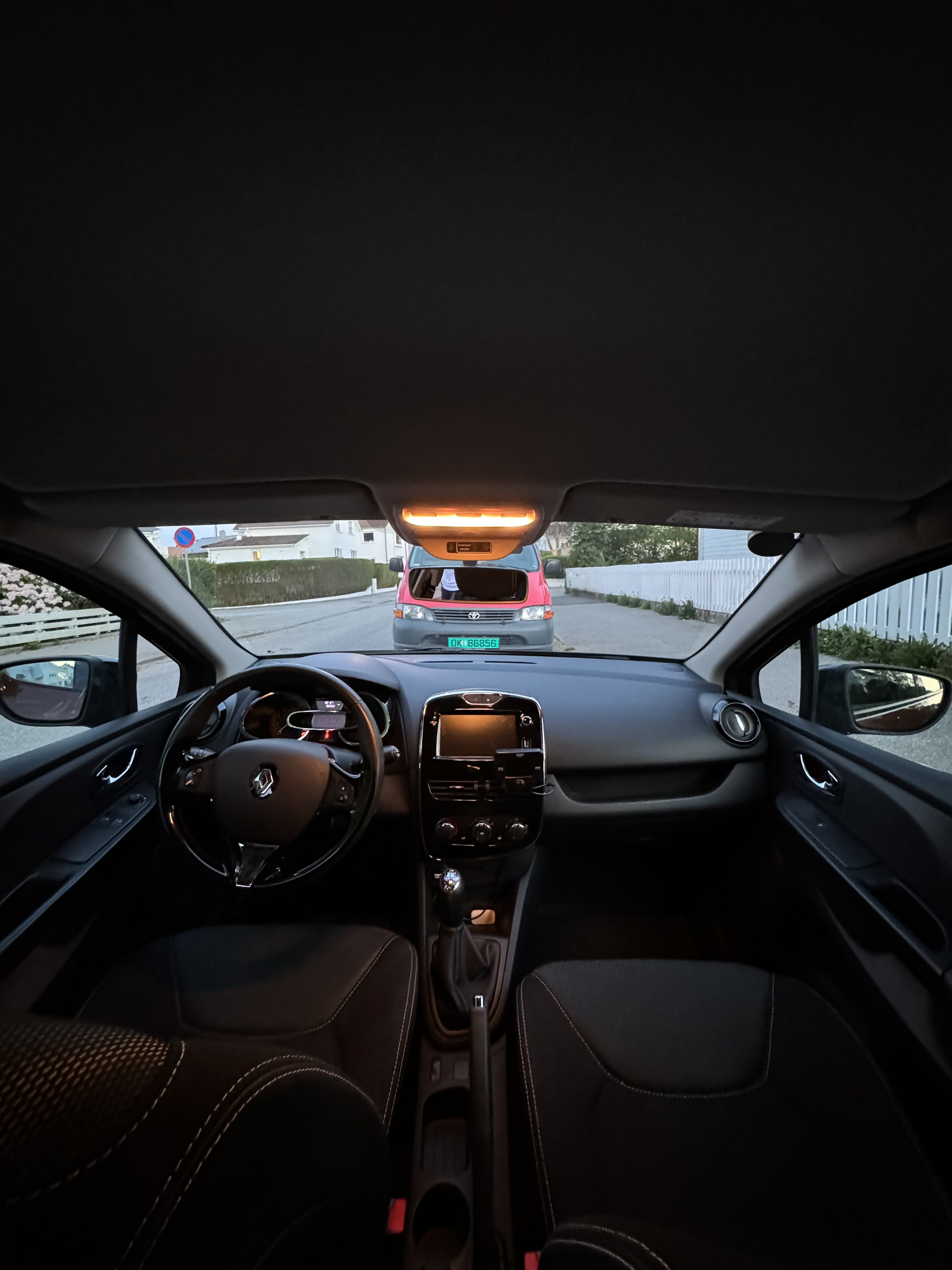 Renault Clio med Vinterdekk
