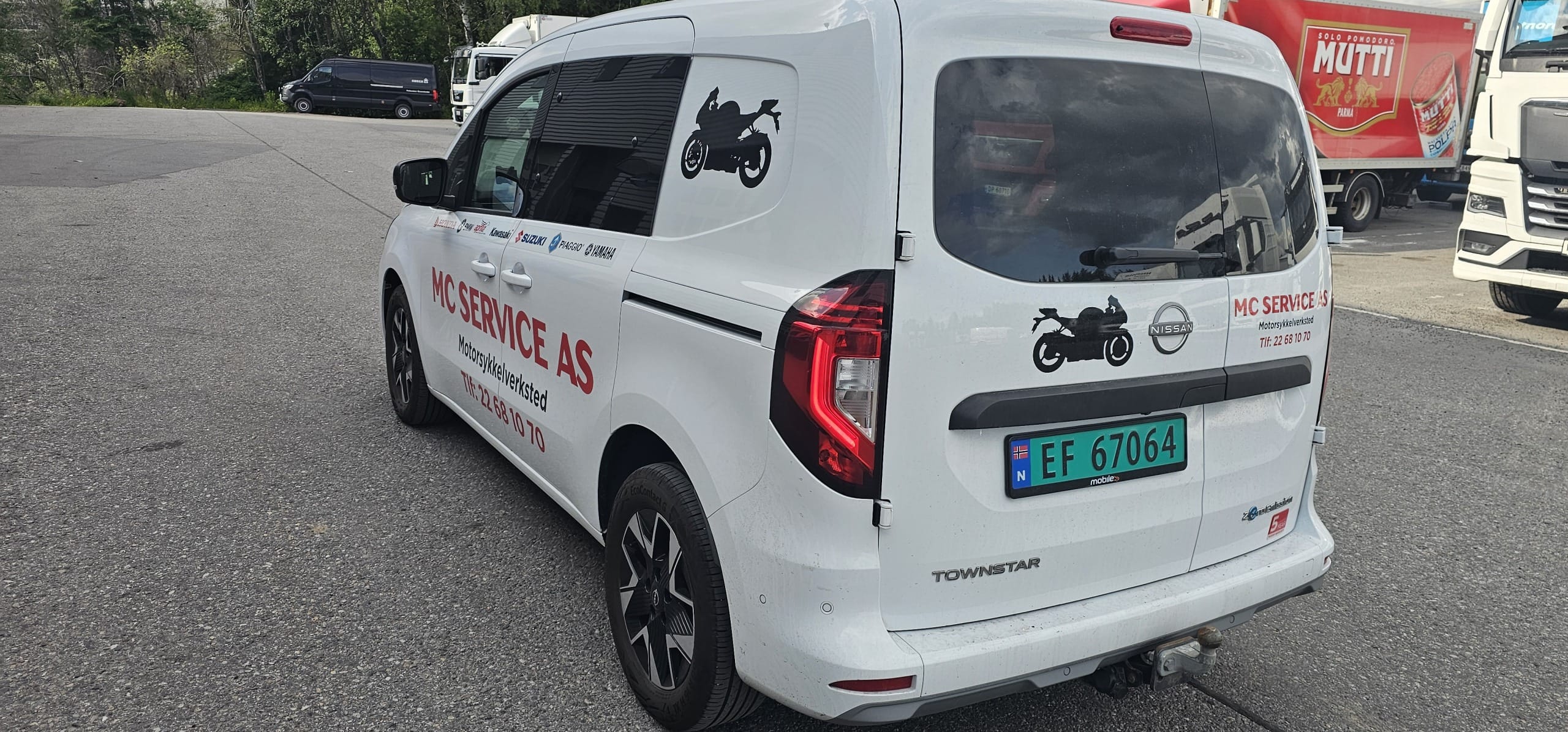 Nissan Townstar EV Combi med Lydinngang