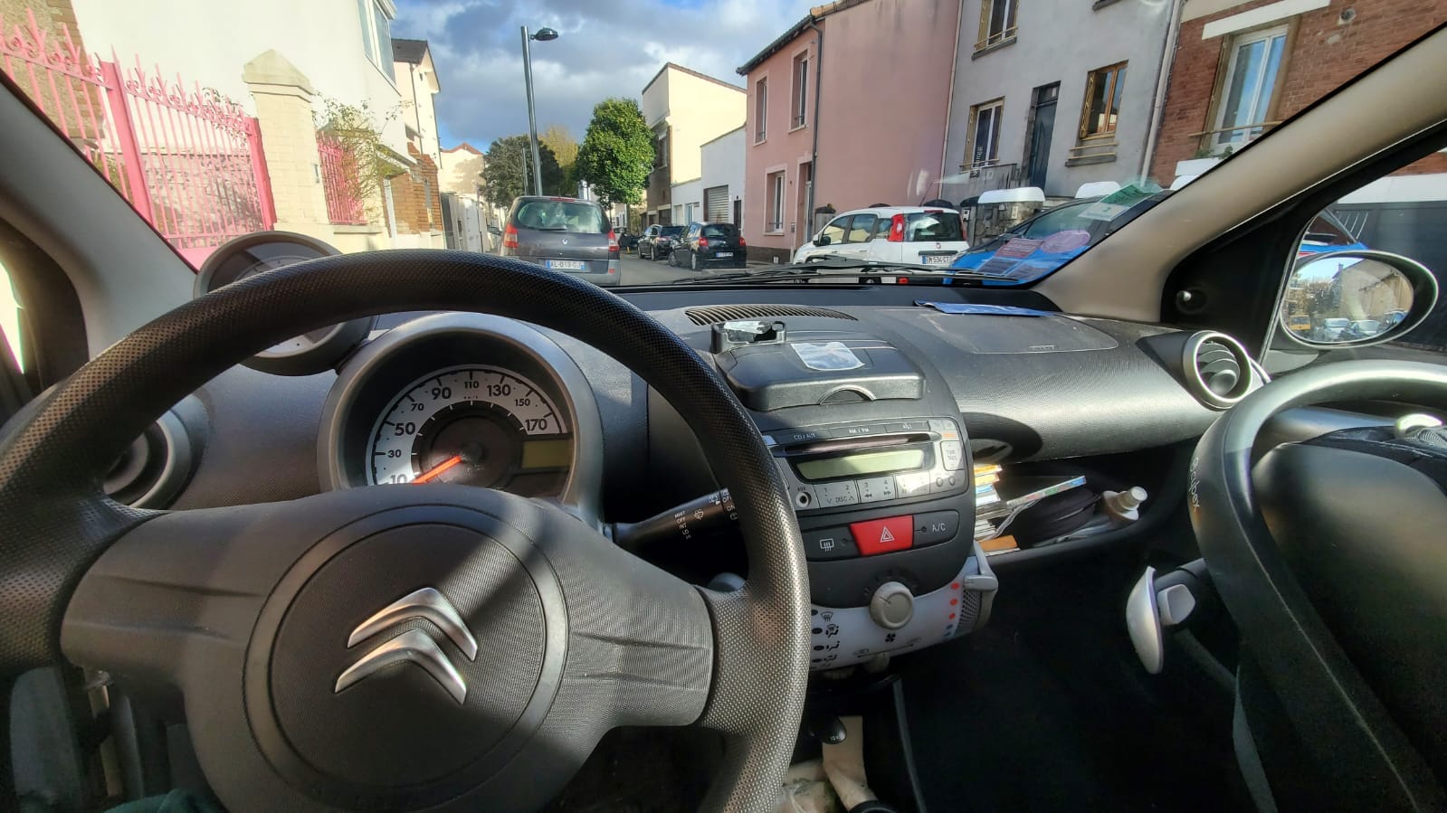 Citroen C1 avec Siège bébé