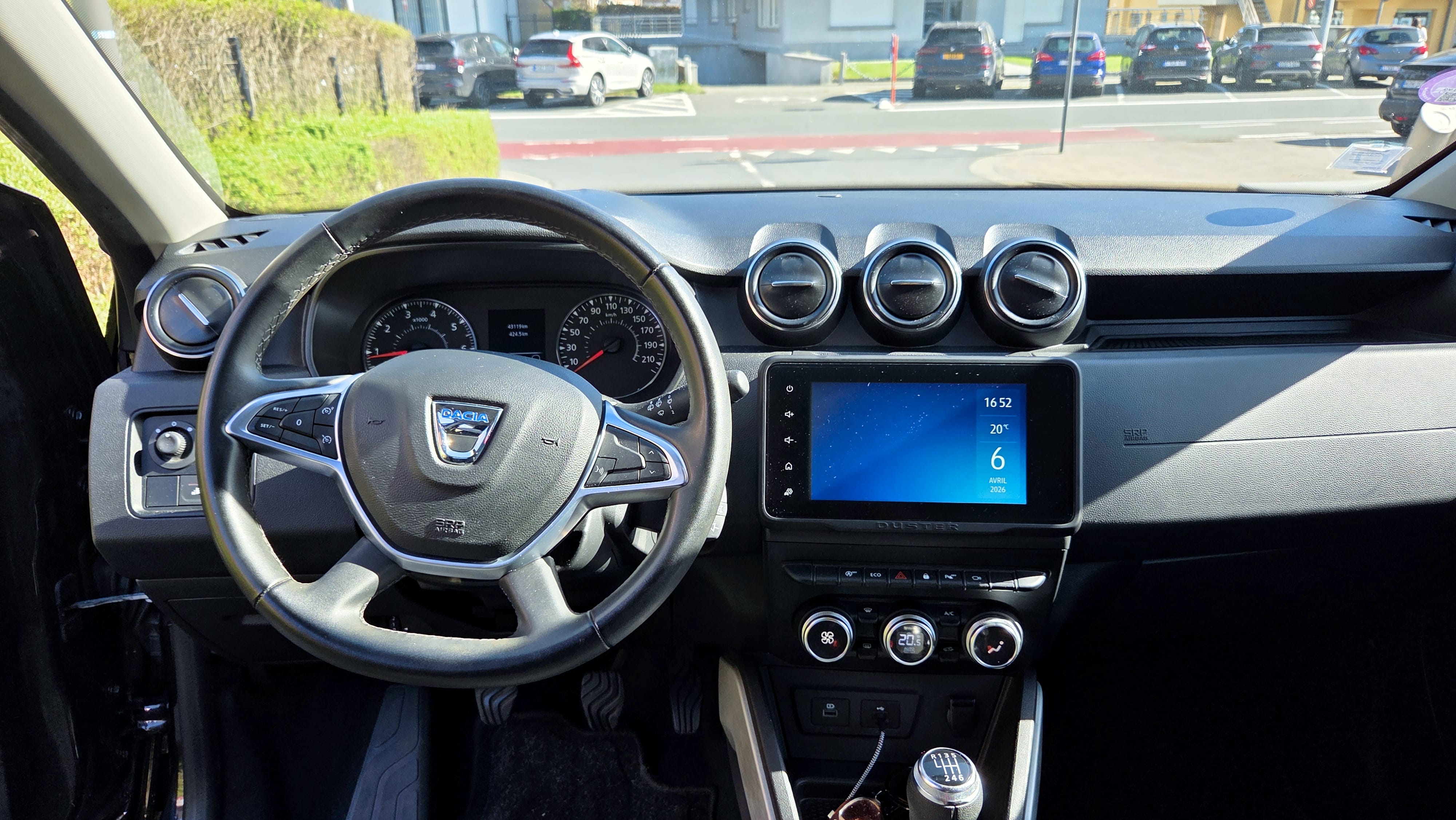 Dacia Duster avec GPS