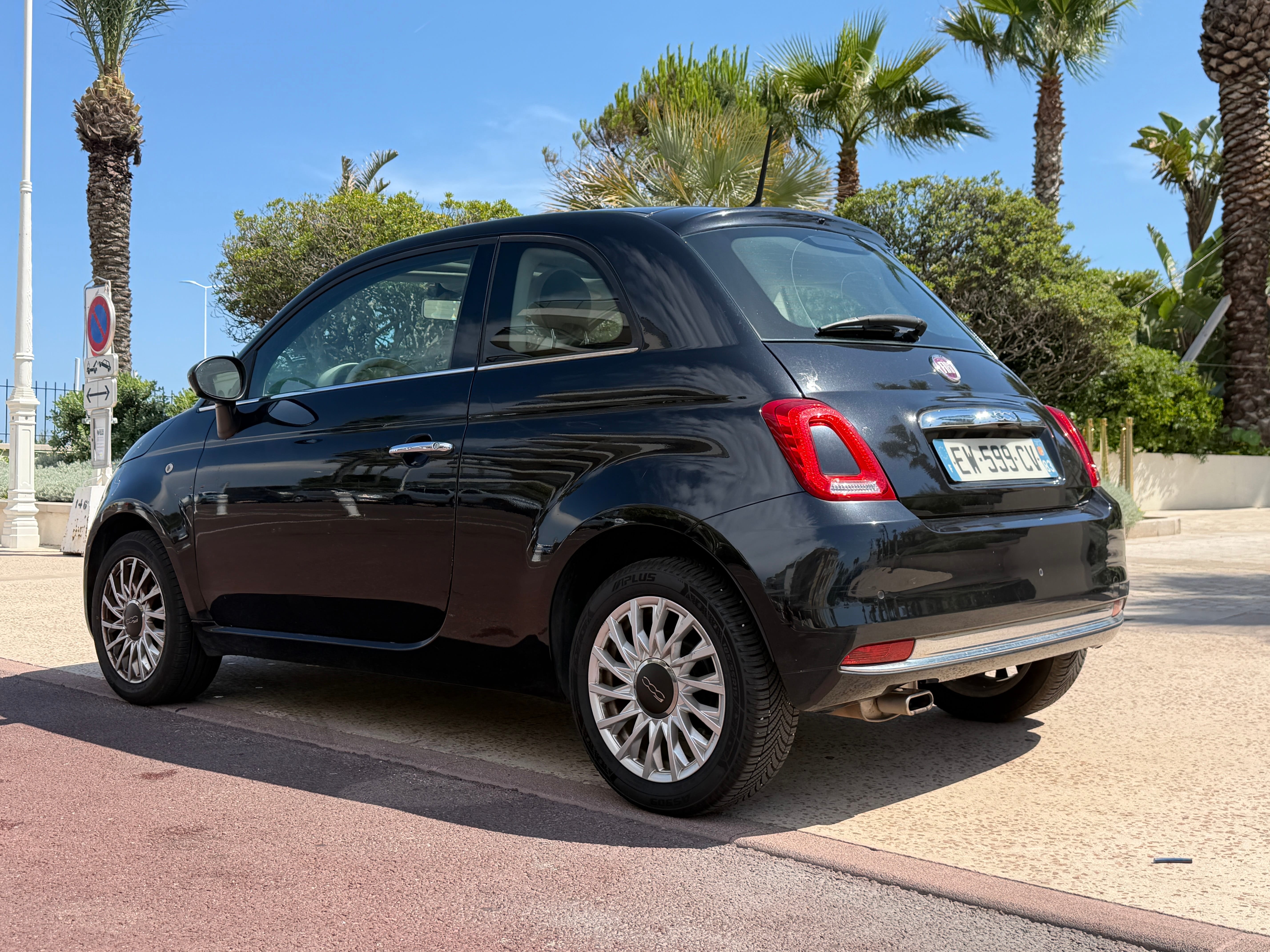 Fiat 500 avec GPS