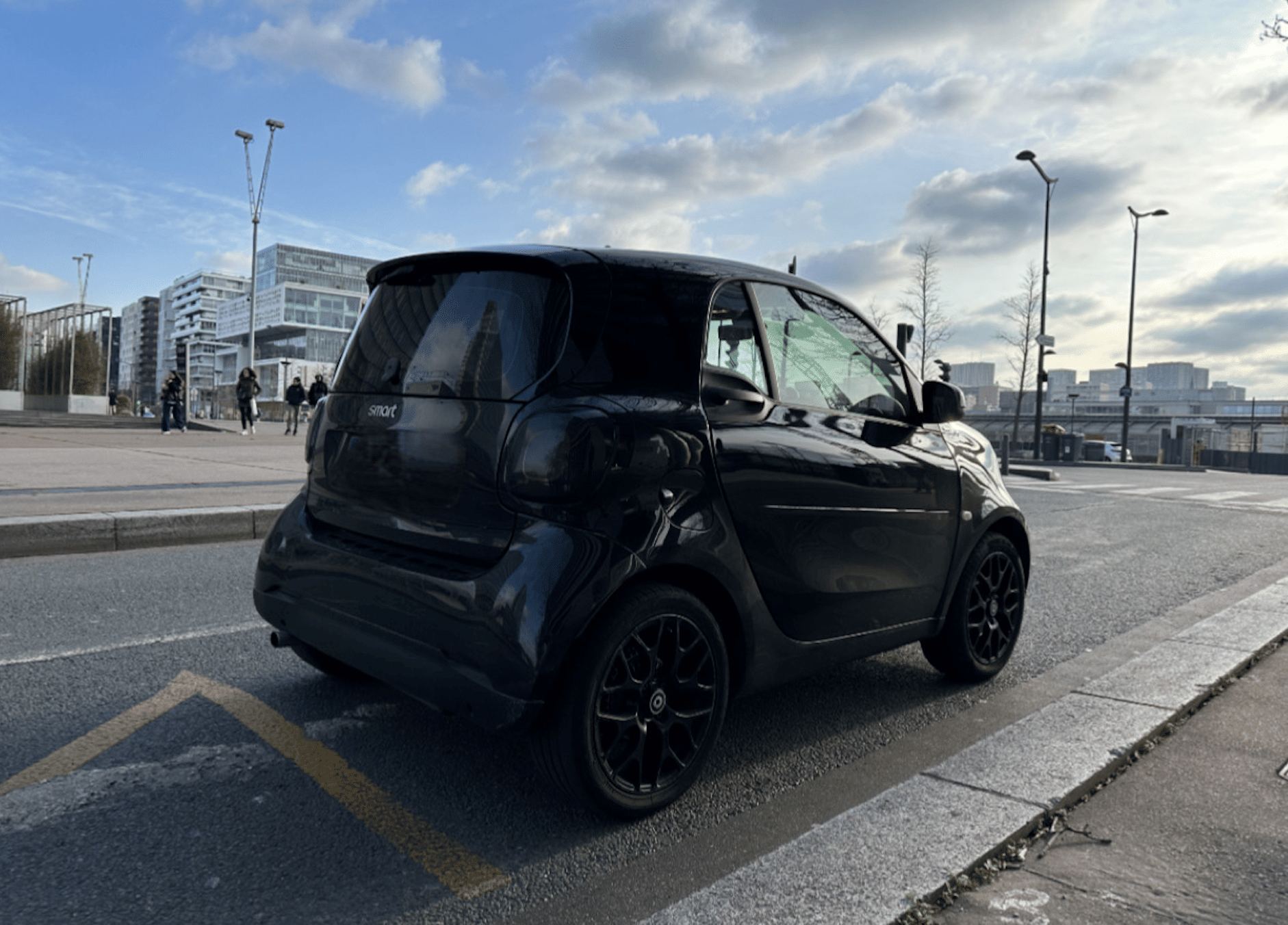 Smart Fortwo Coupé (by CITY SMART) avec Dashcam