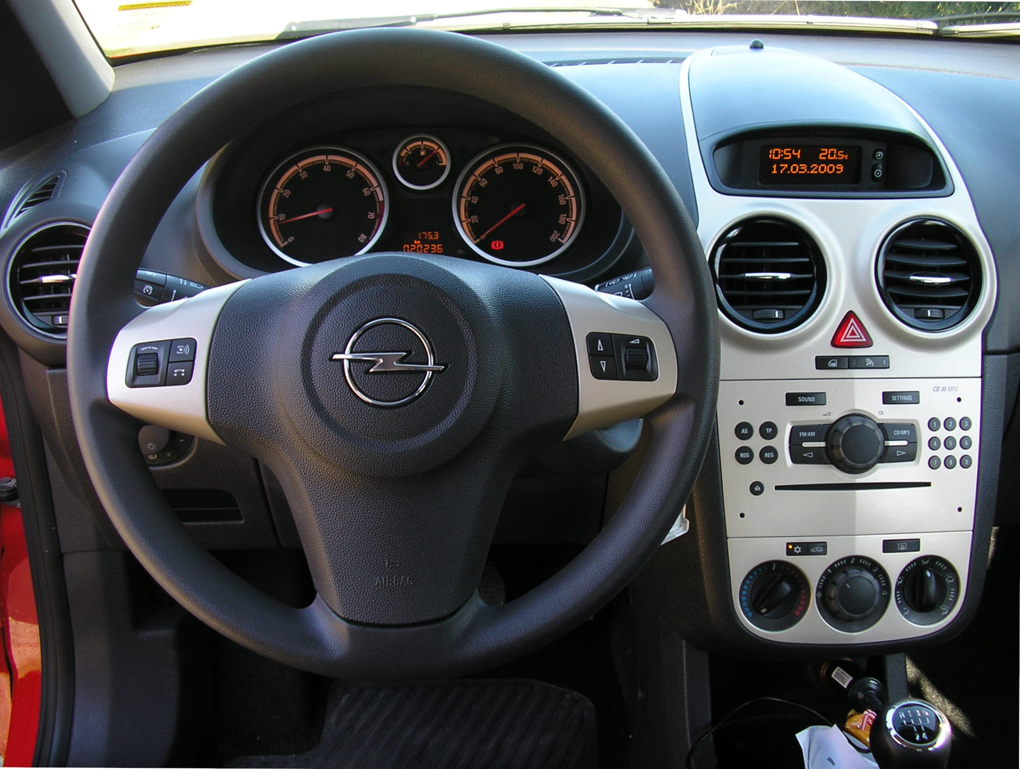 Opel Corsa avec GPS