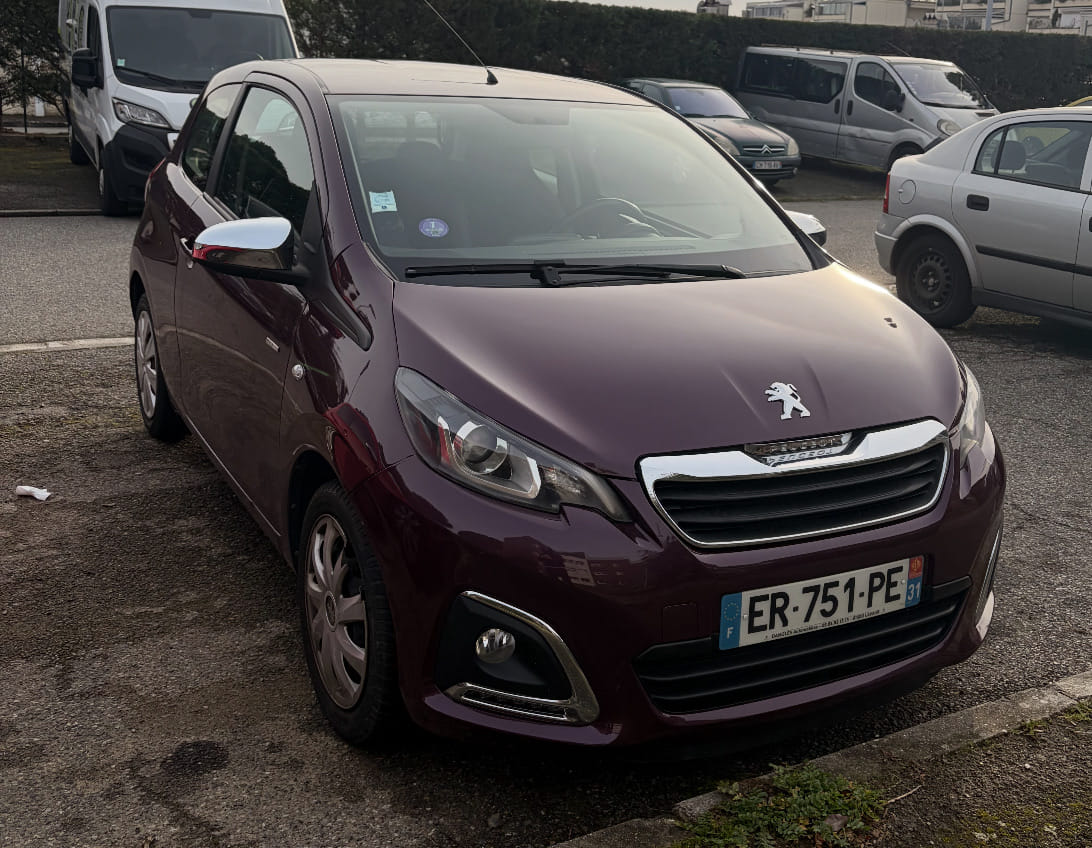 Peugeot 108, 2017, Essence 95