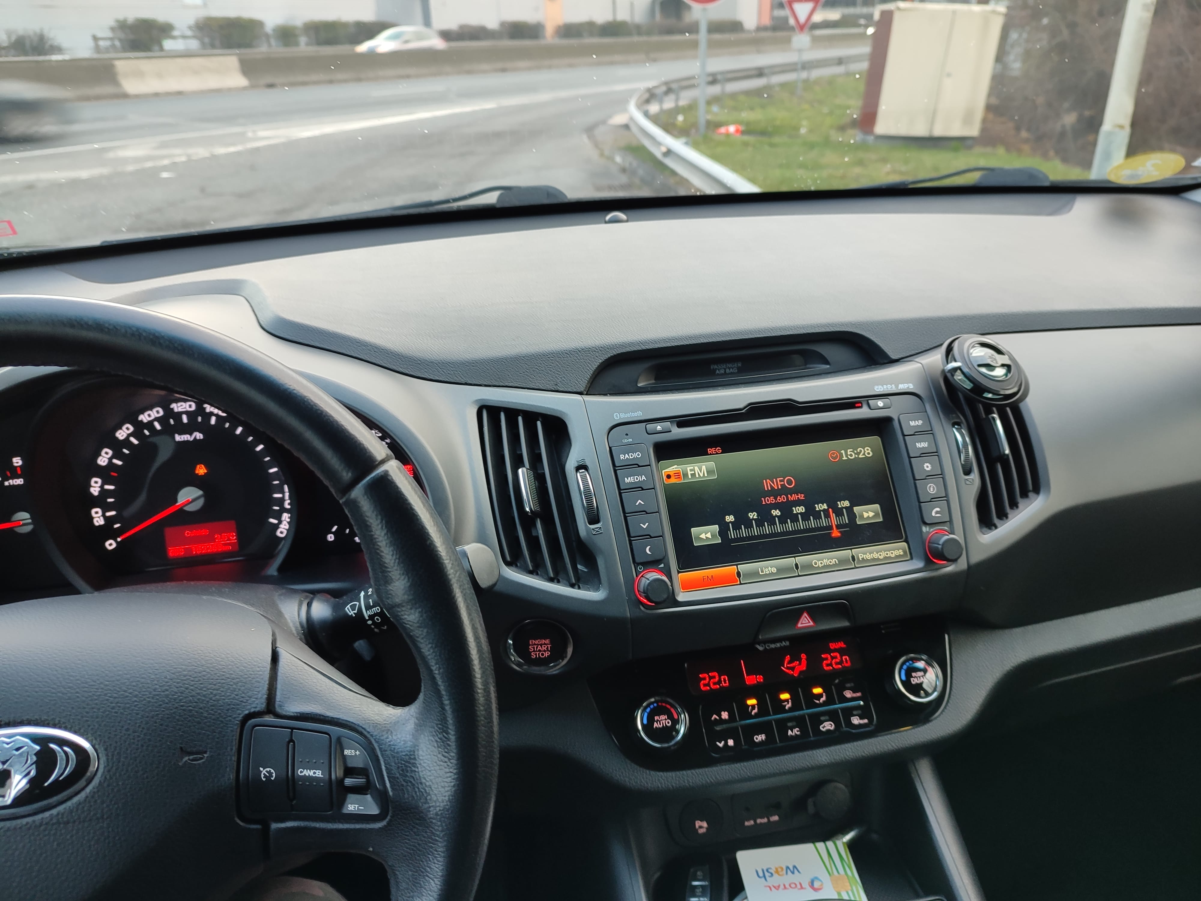 Kia Sportage avec GPS