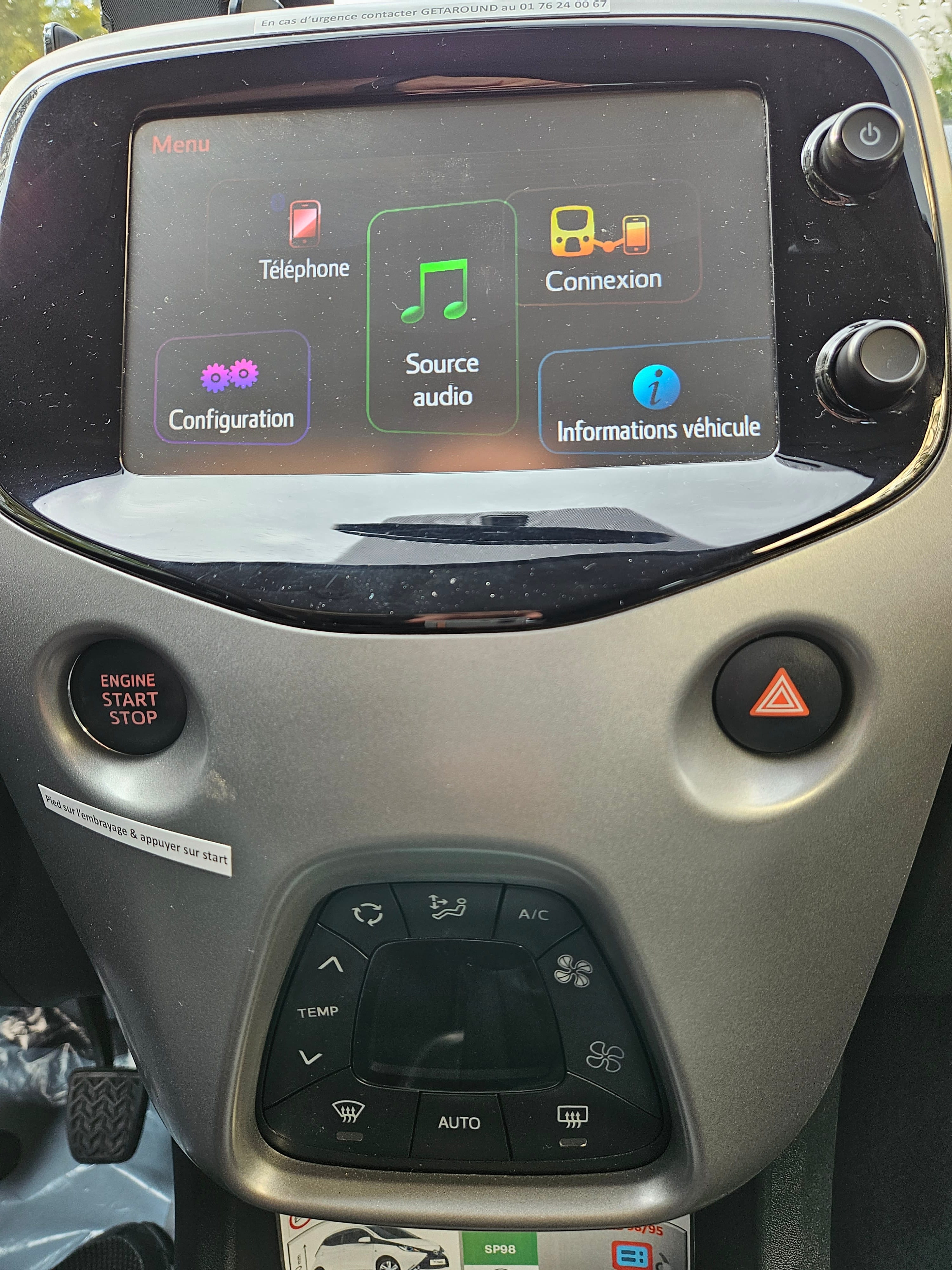 Toyota Aygo II 5 Portes Caméra de recul Climatisation