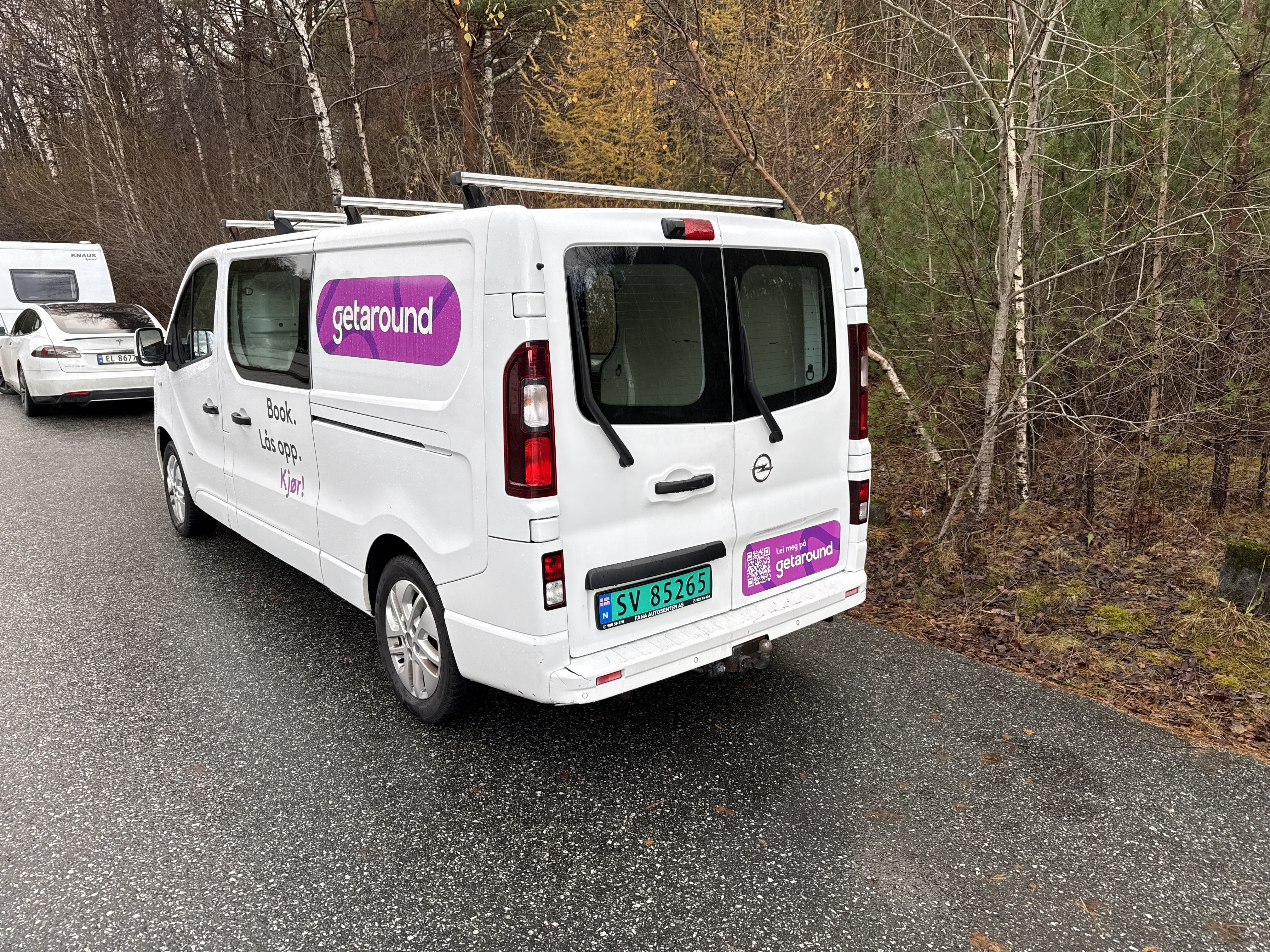 Opel Vivaro med GPS