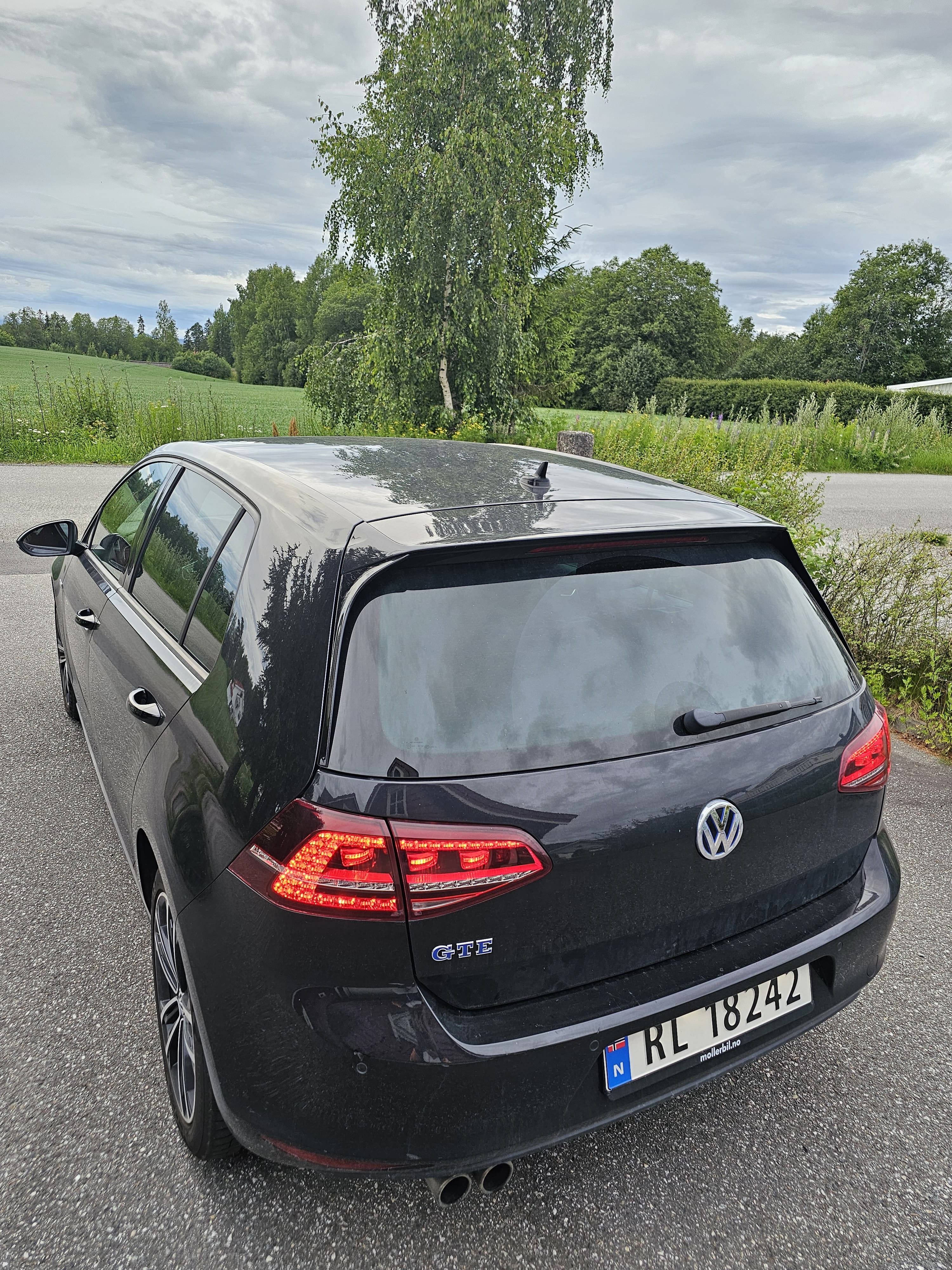 Volkswagen Golf GTE med Apple CarPlay