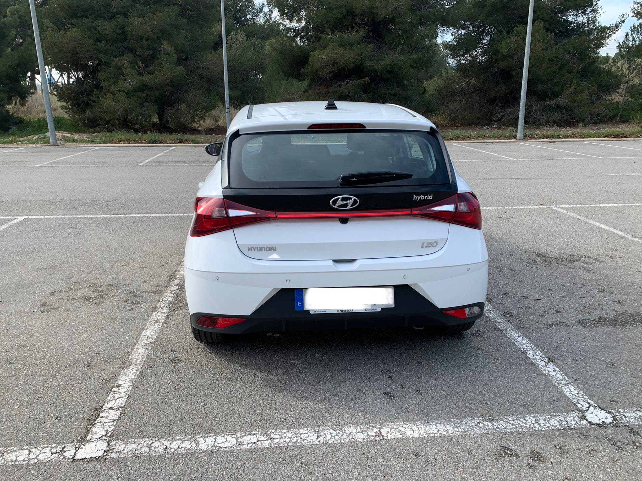 Hyundai i20 con Cámara de marcha atrás