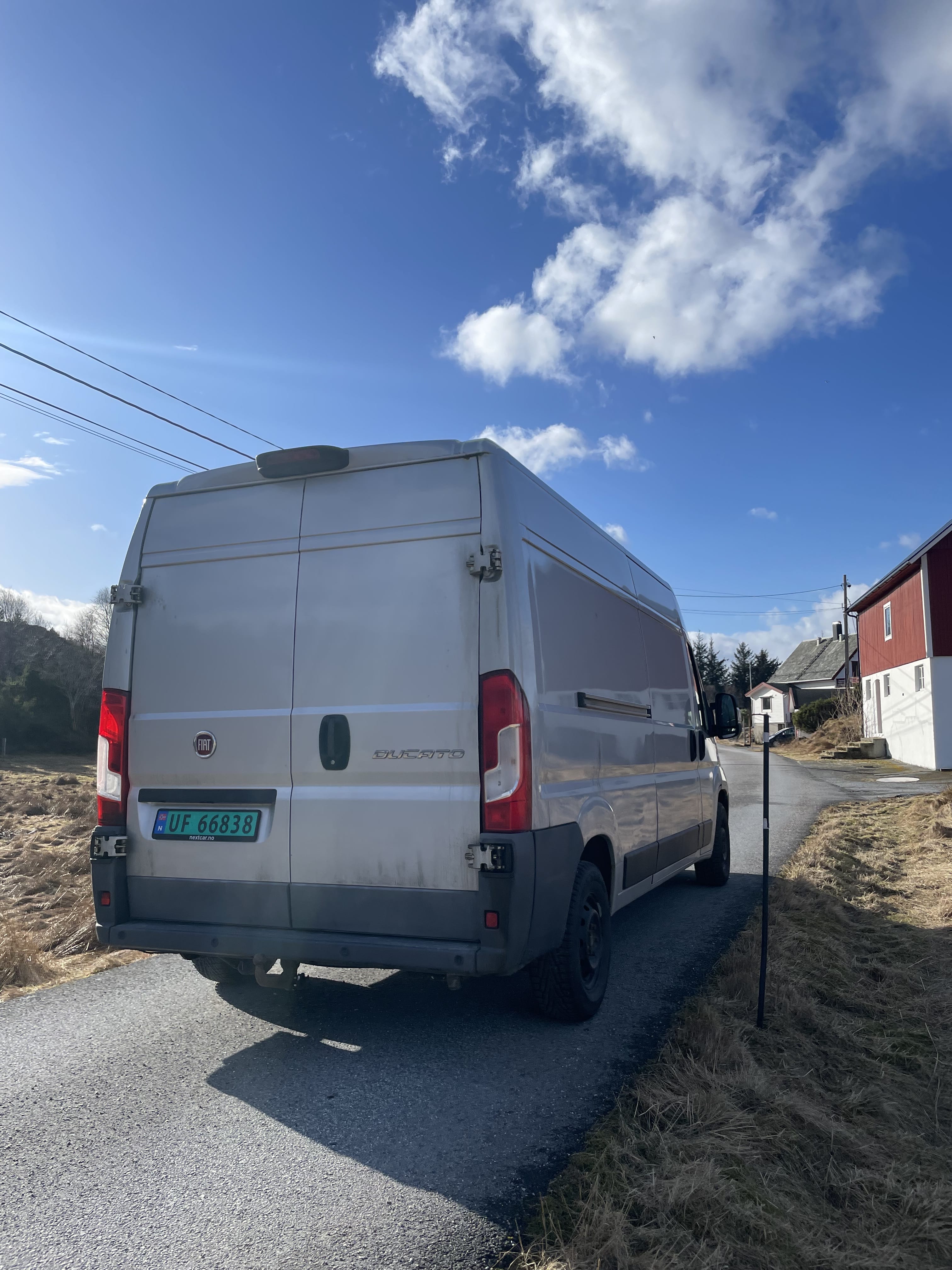 Fiat Ducato med Ryggekamera