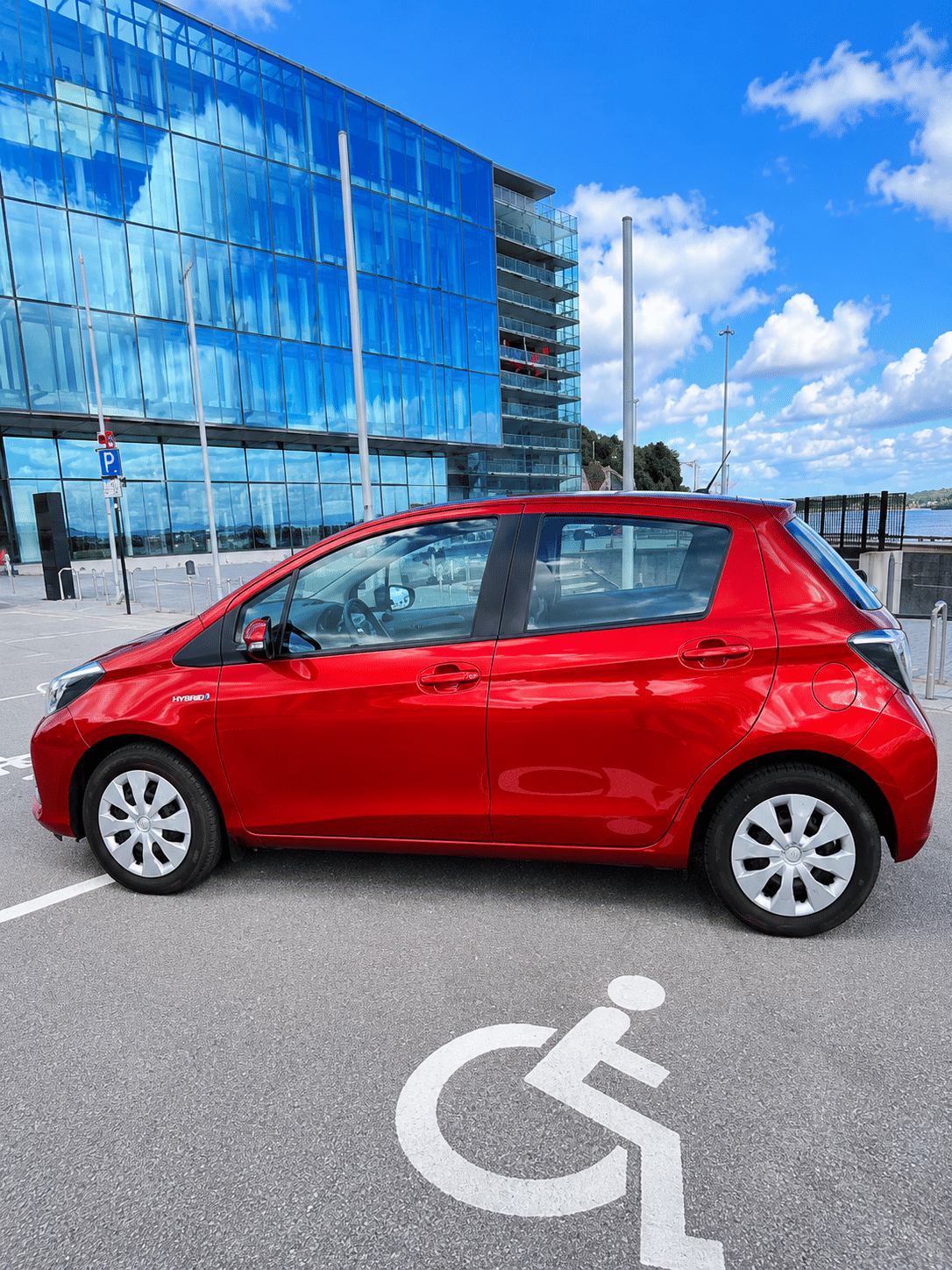 Toyota Yaris med Cruisekontroll