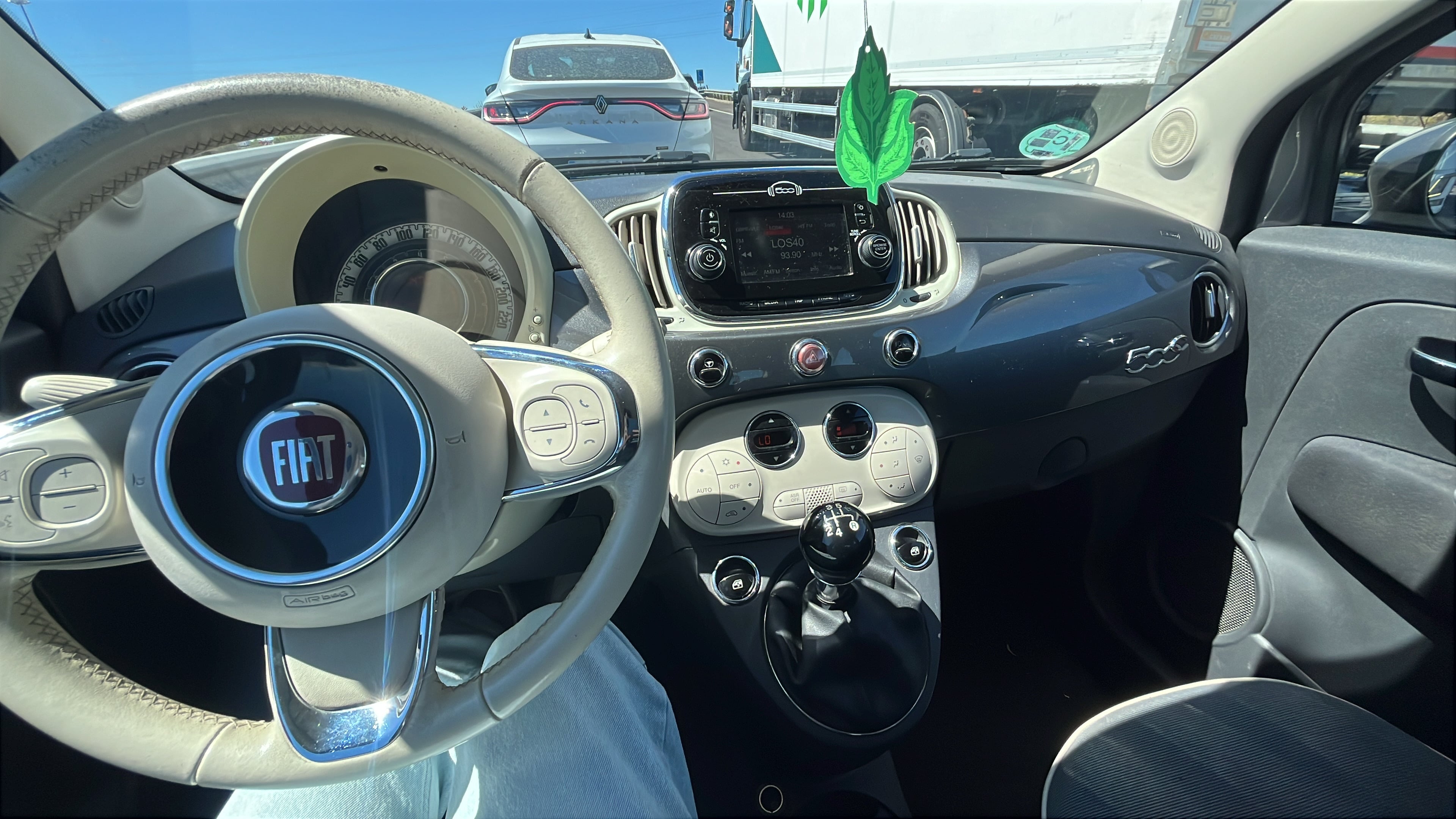 Fiat 500 con Audio Bluetooth