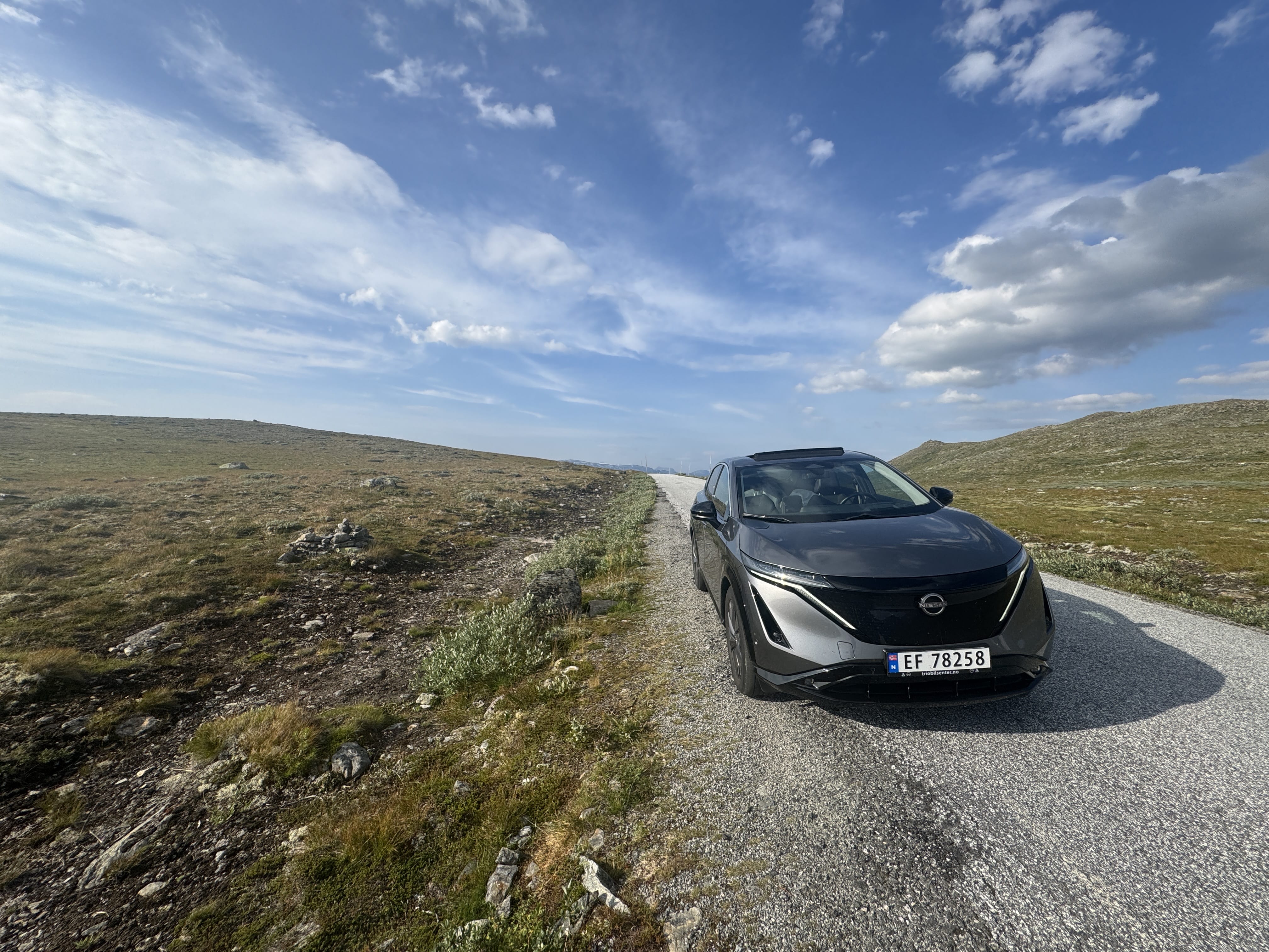 Nissan Ariya Evolve+ med Ryggekamera