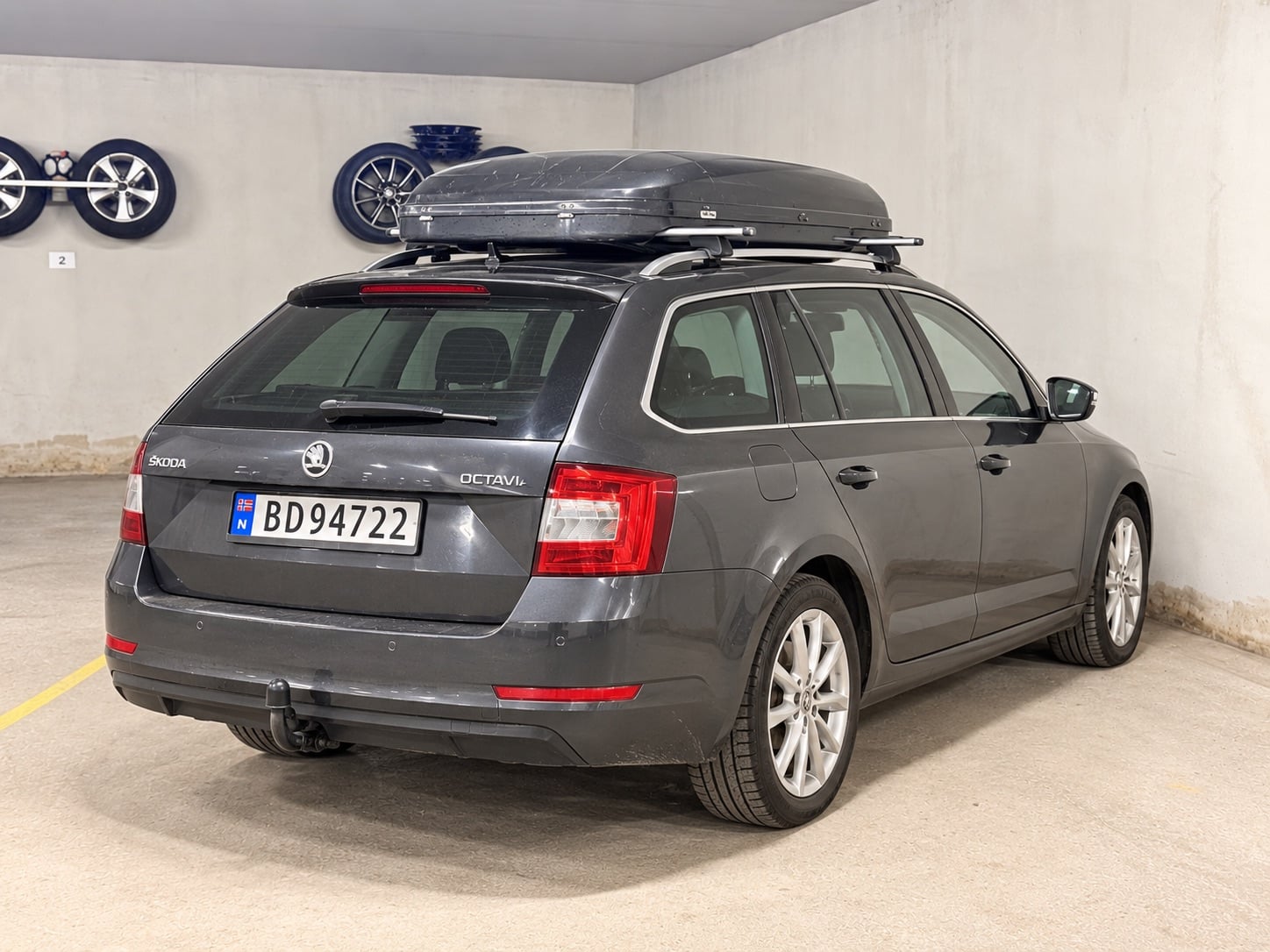 Skoda Octavia med Ryggekamera