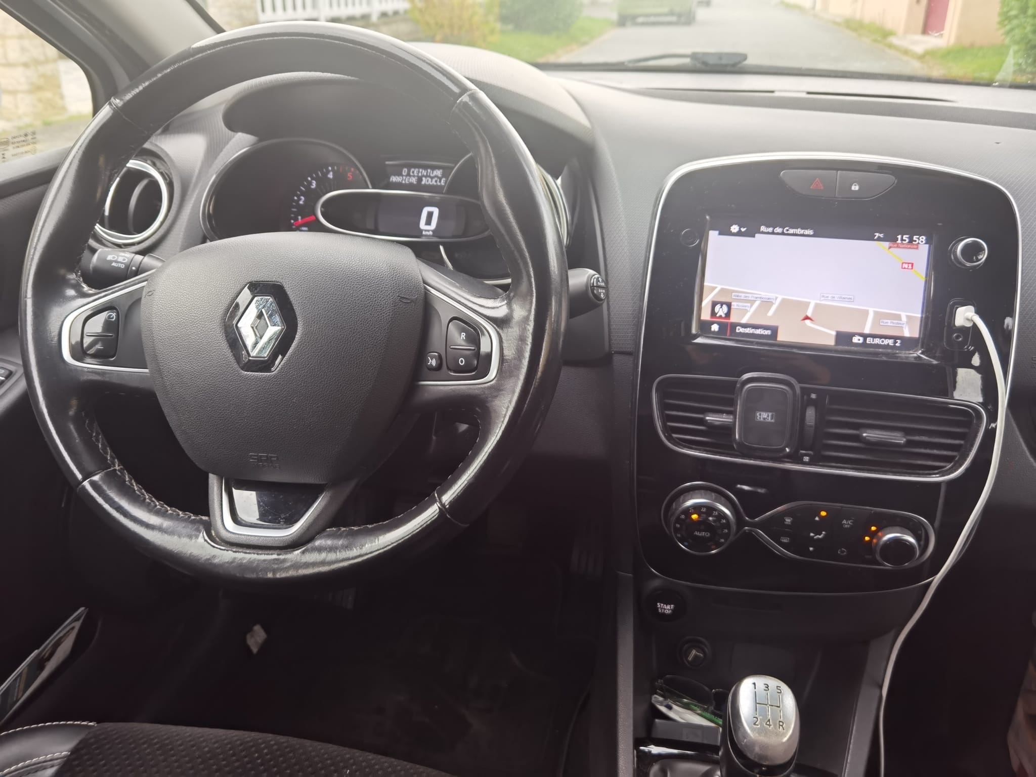 Renault Clio with GPS