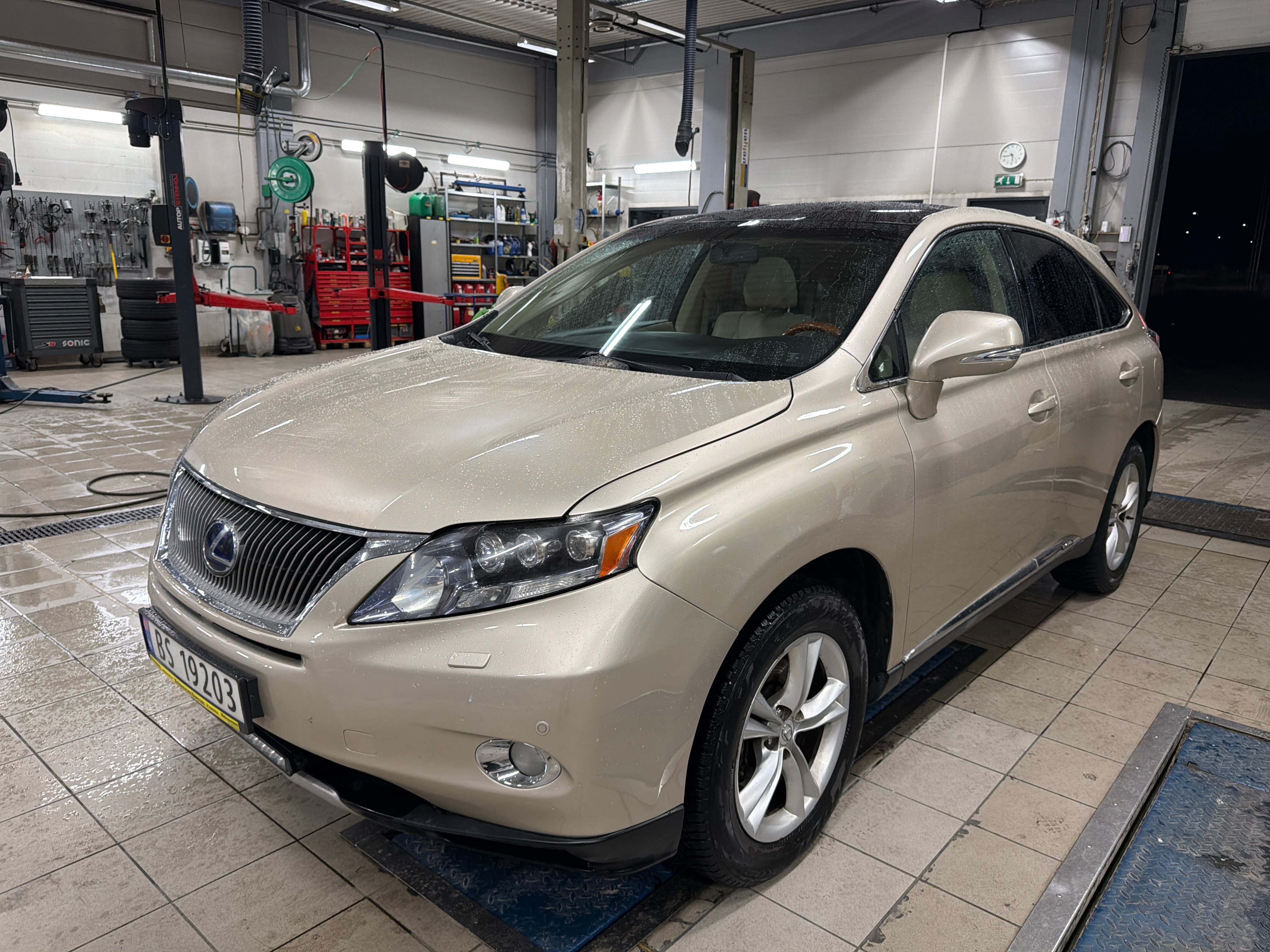 Lexus RX 450h, 2011, Blyfri 95, automatisk