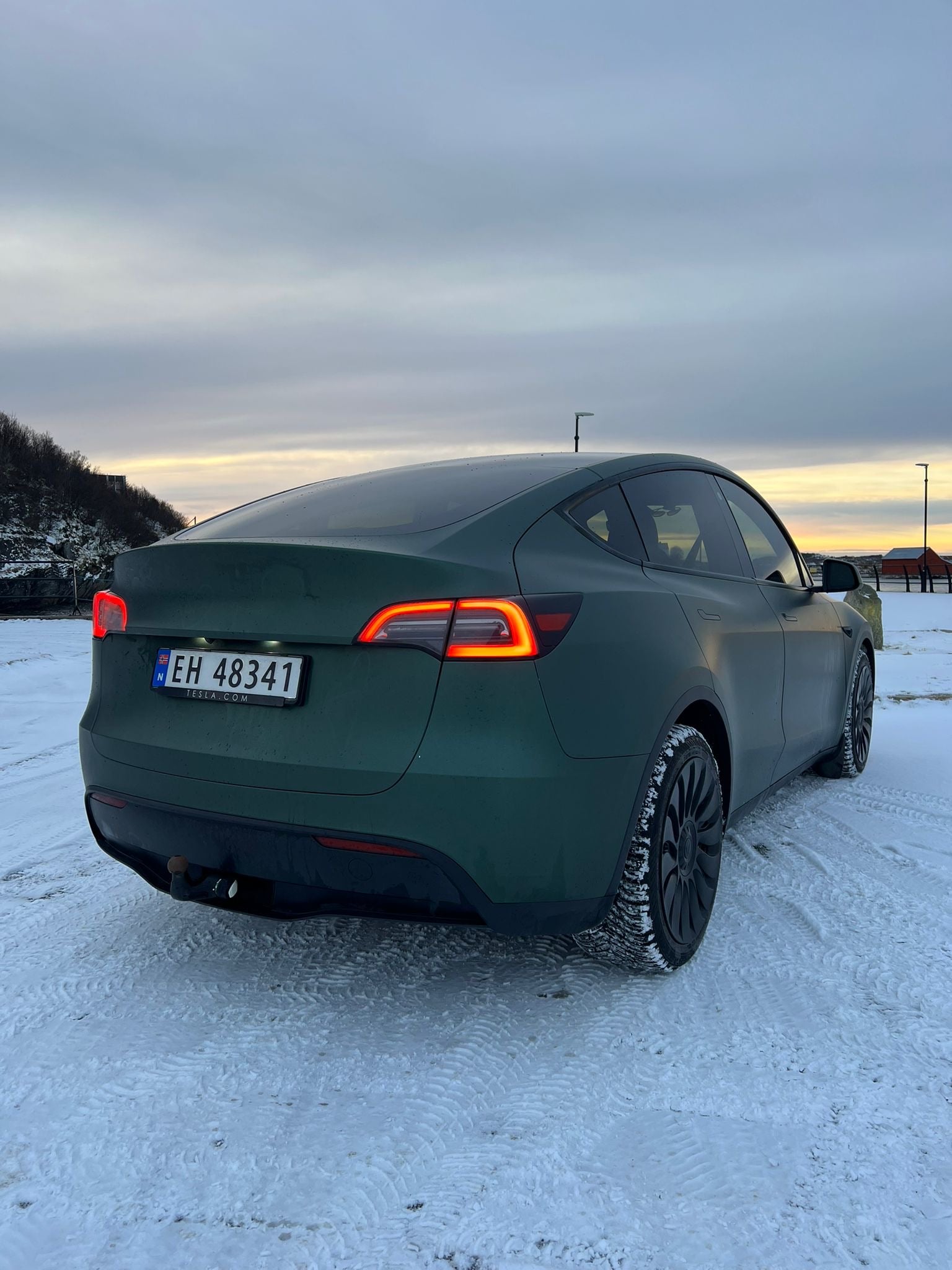 Tesla Model Y Long Range med Ryggekamera