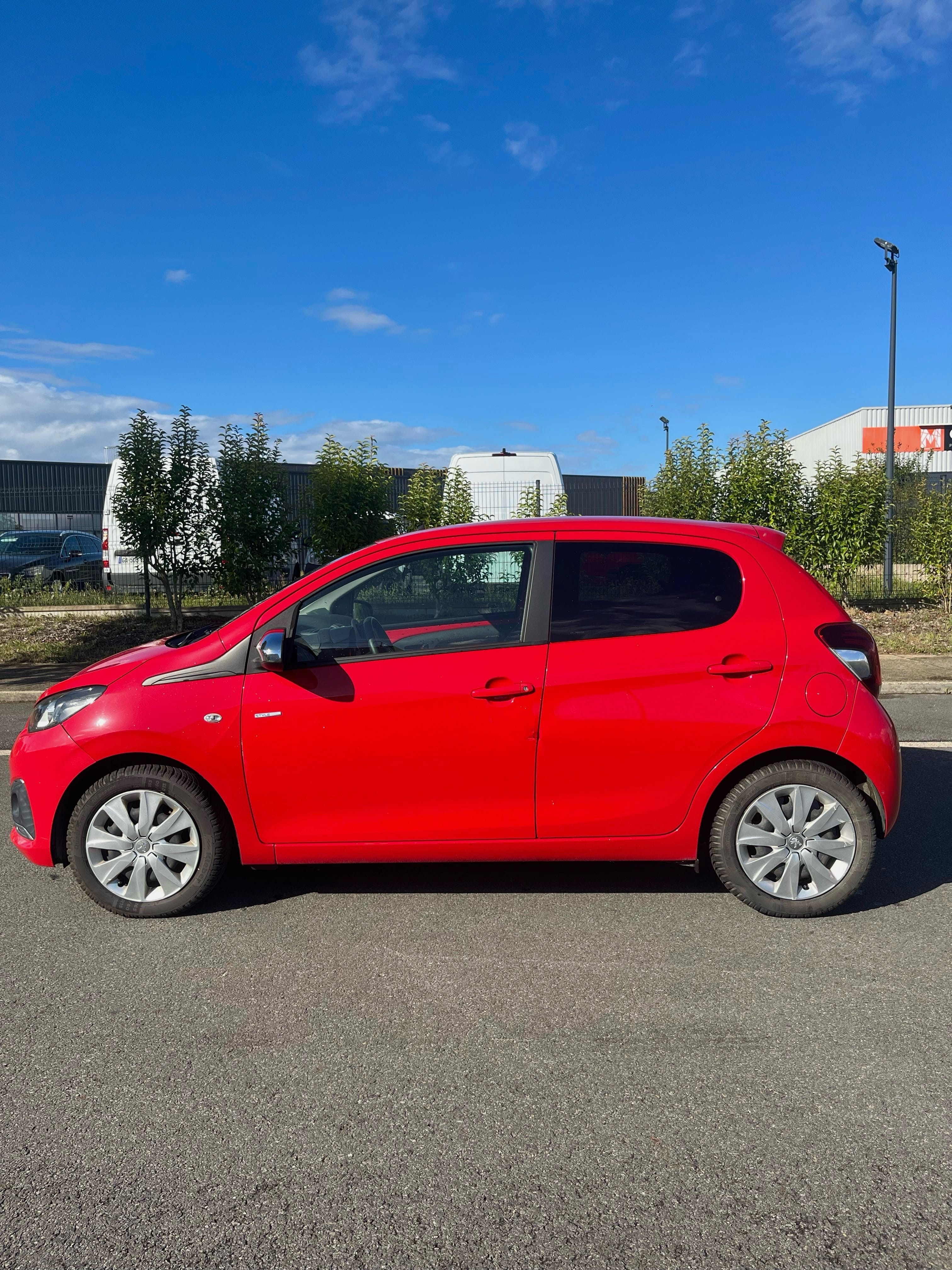 Peugeot 108 with Air conditioning