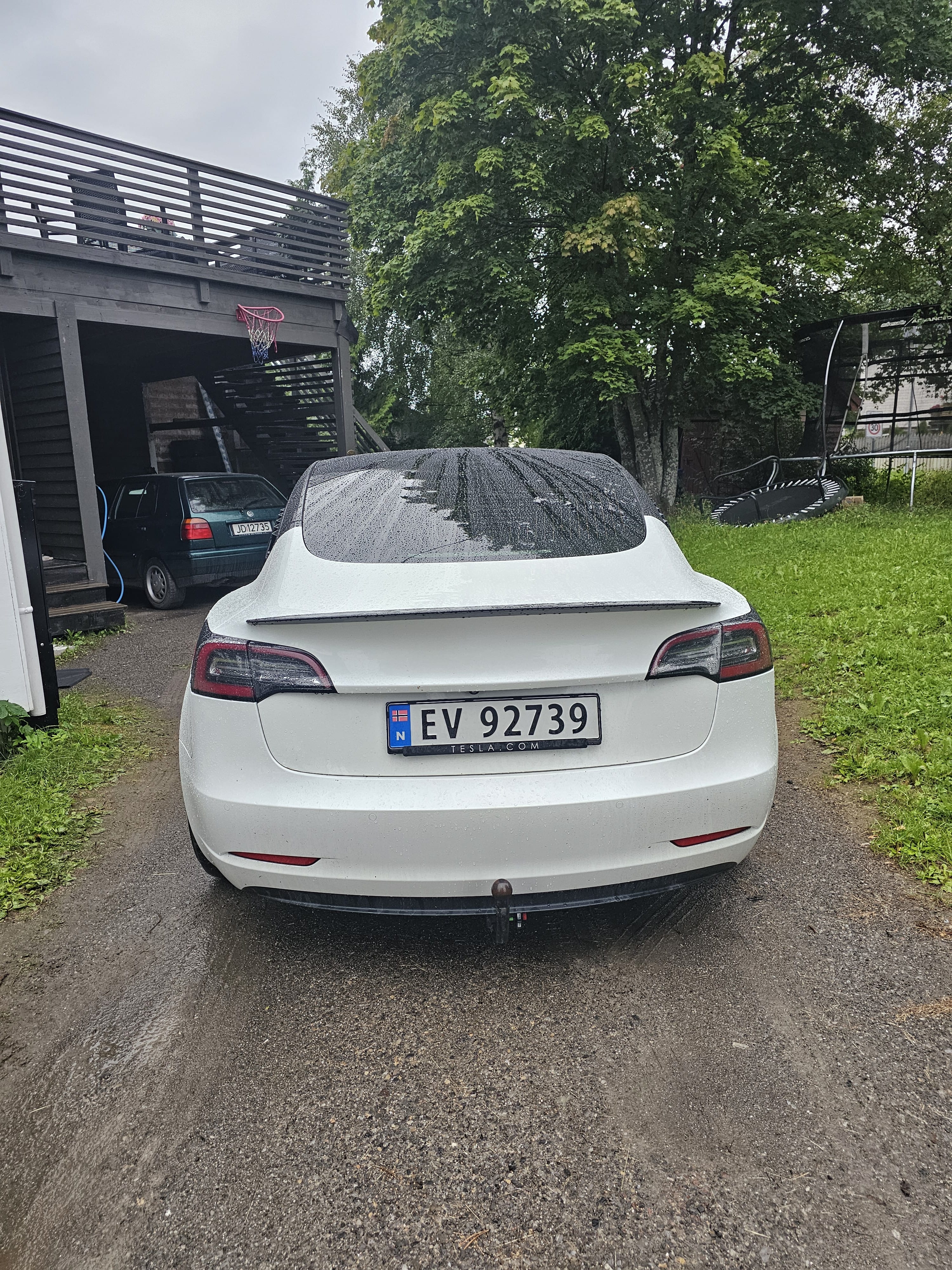 Tesla Model 3 Performamce med Cruisekontroll