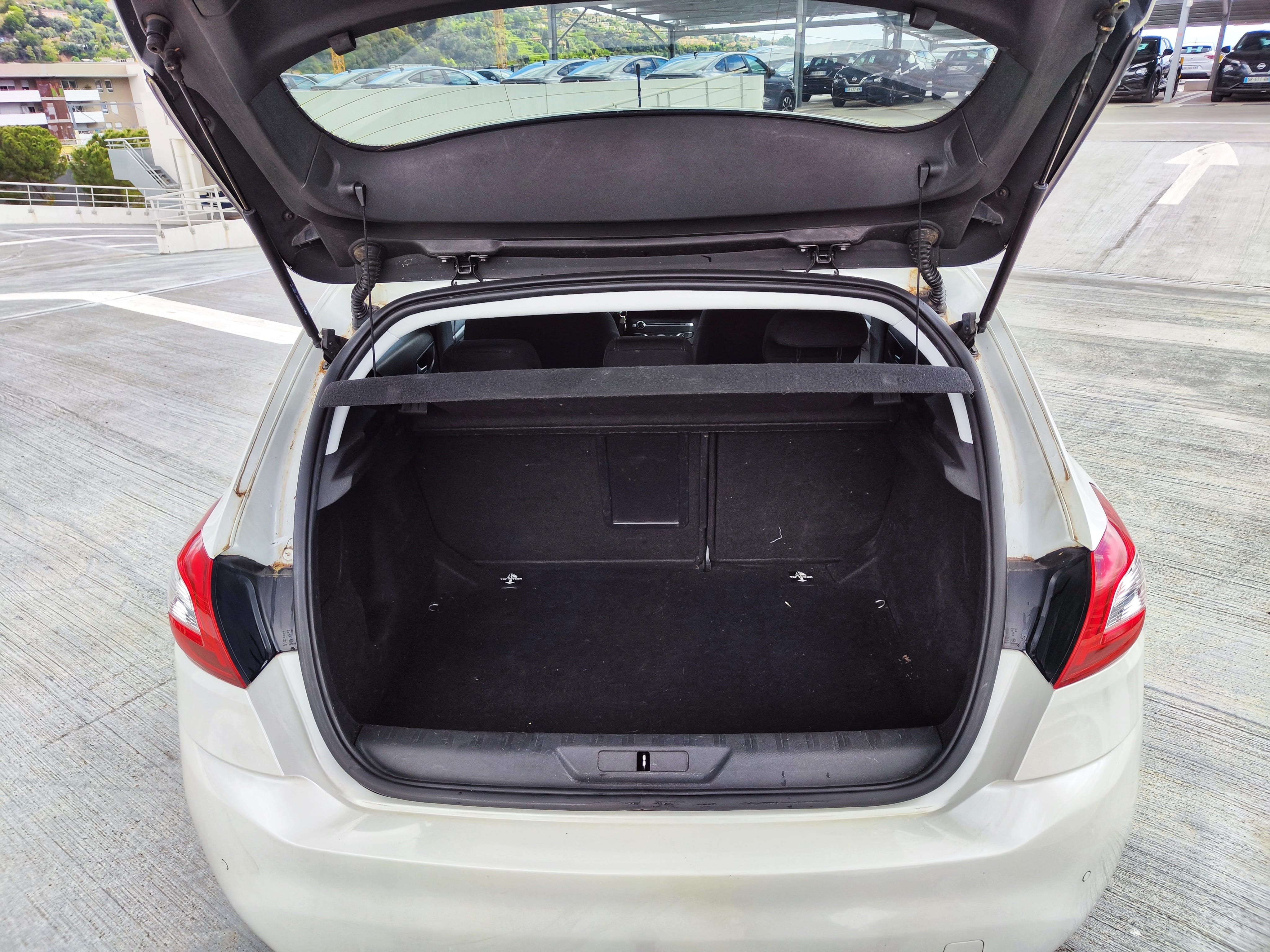 Peugeot 308 1.6 130cv with Roof box