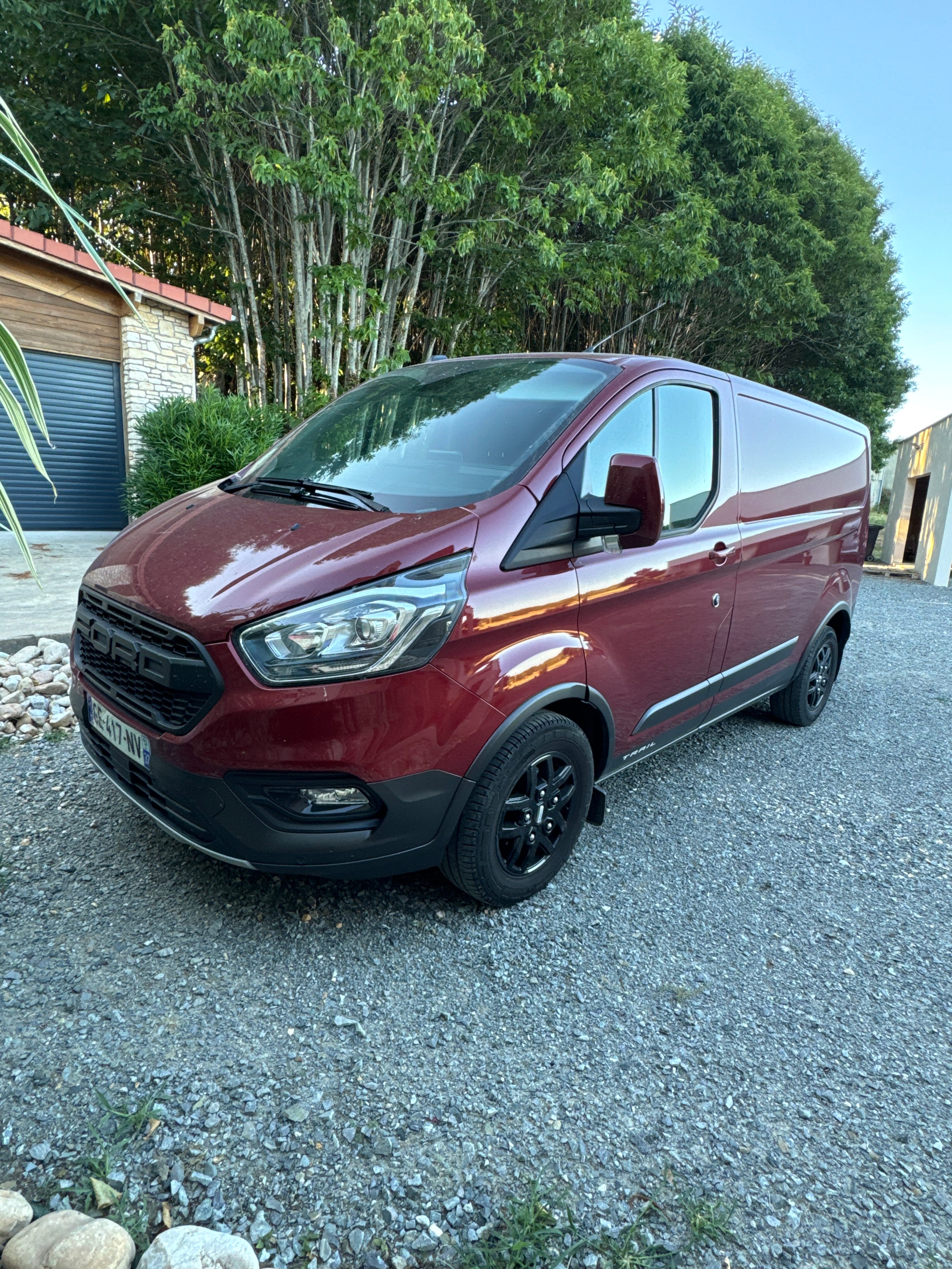 Ford Transit Custom Fourgon, 2022, Diesel