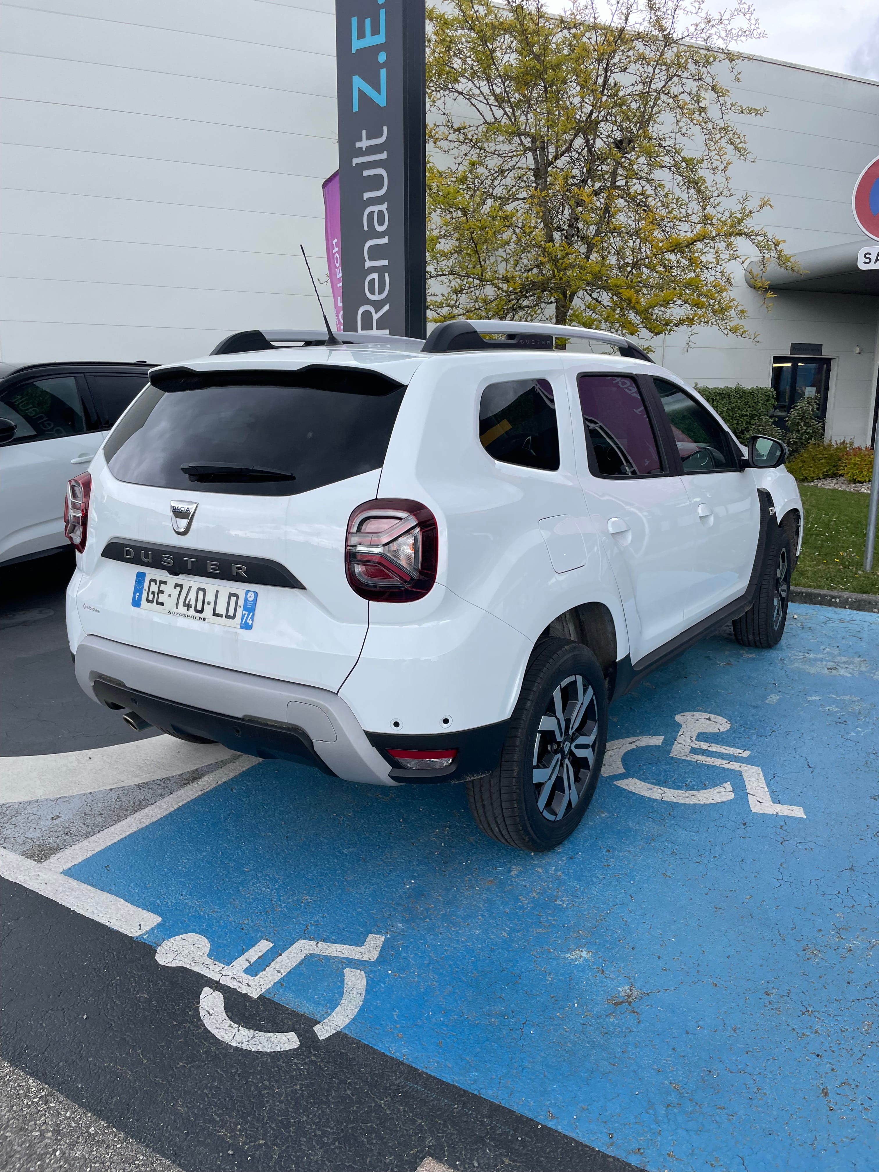 Dacia Duster avec Caméra de recul