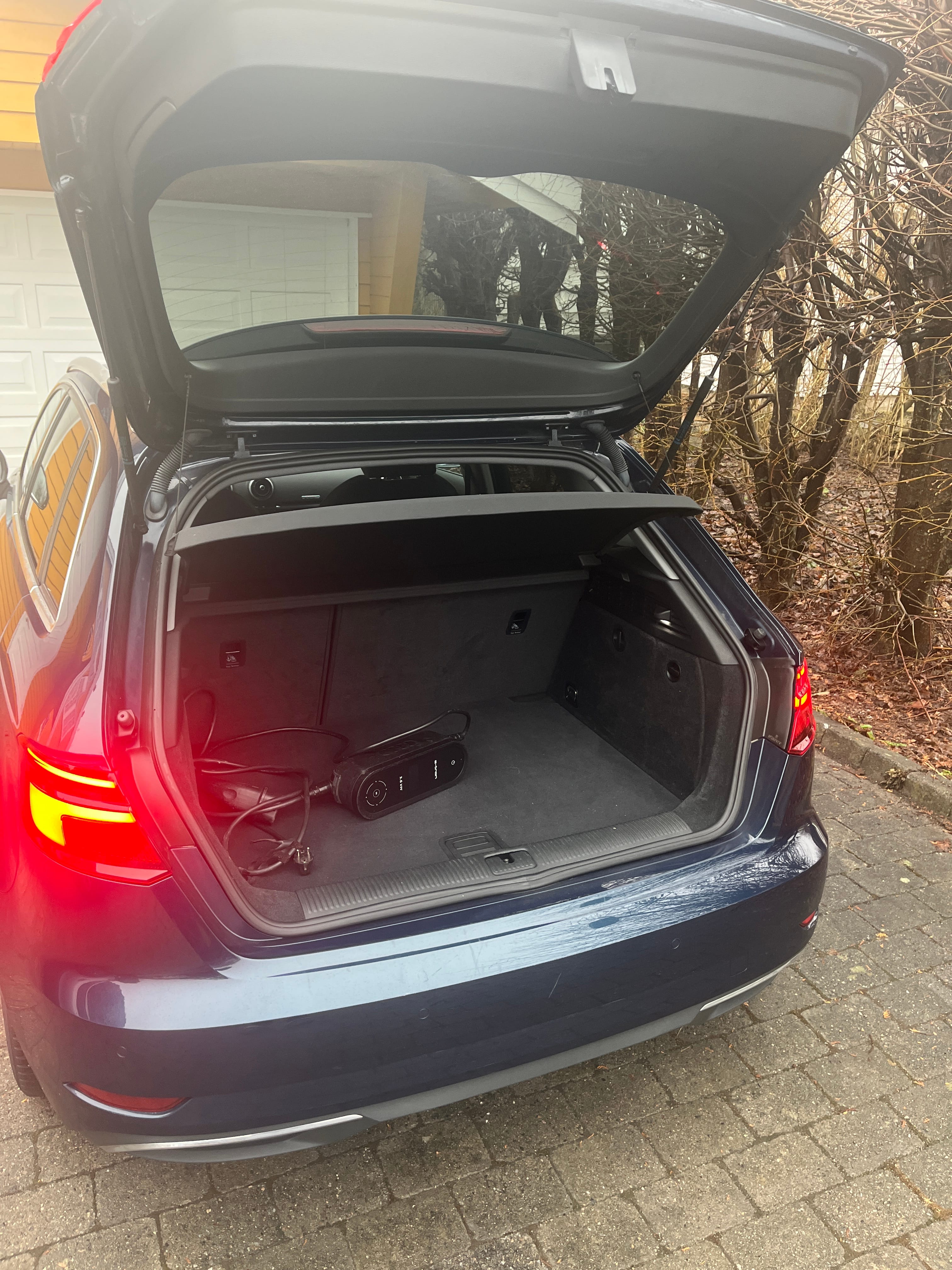 Audi A3 Sportback e-tron med Lydinngang