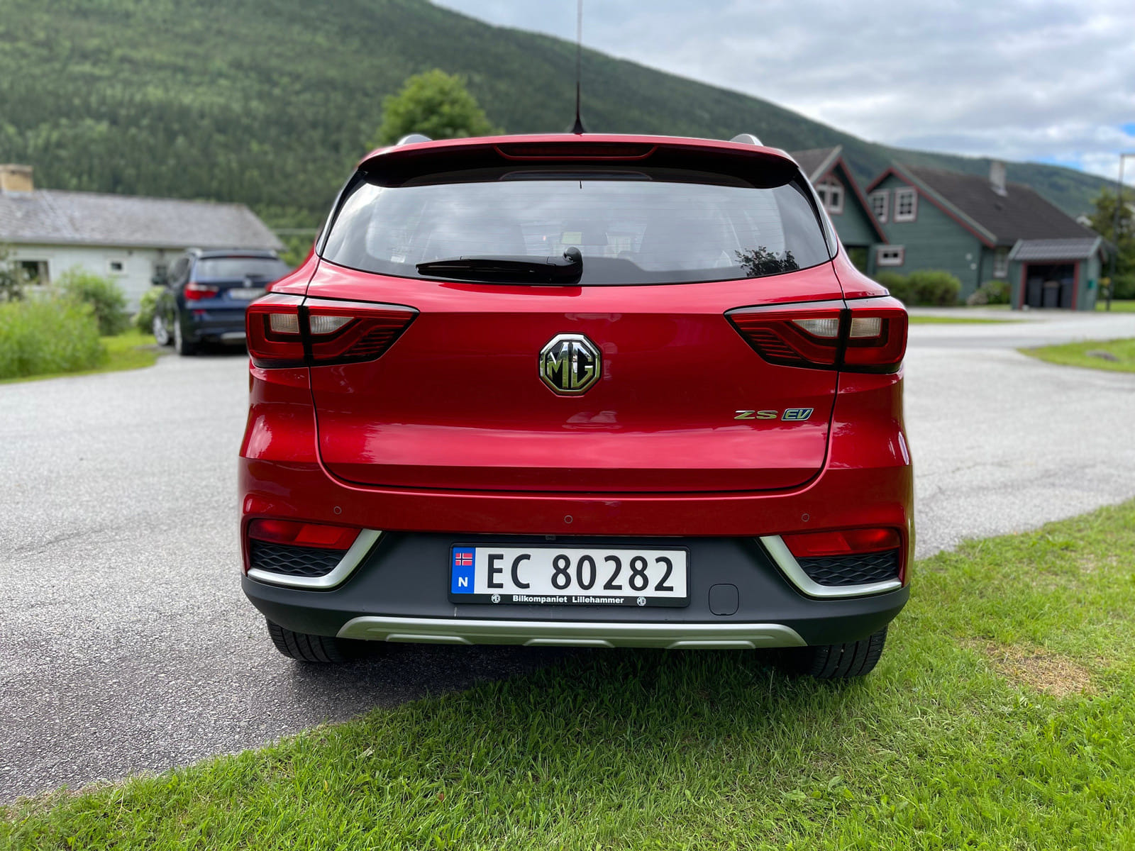 Mg ZS EV 2021 mit Navigationsgerät