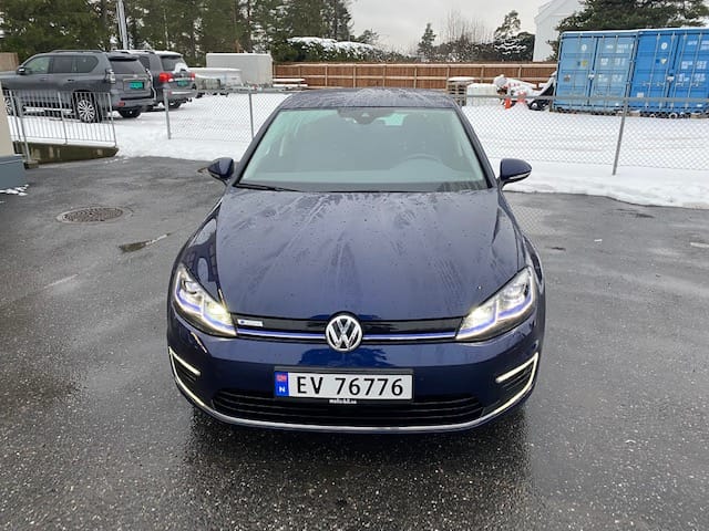 Volkswagen e-Golf med Aircondition