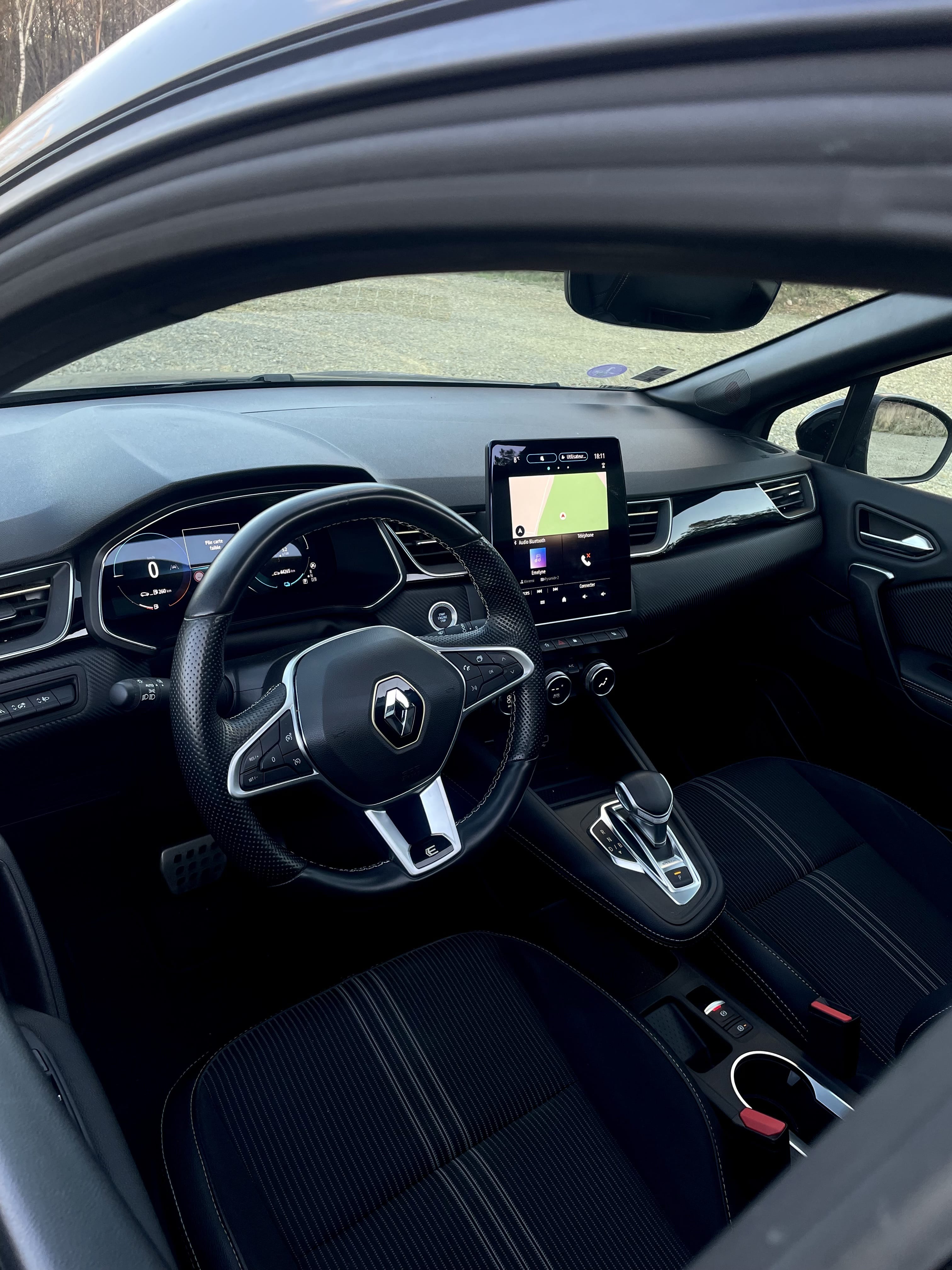 Renault Captur avec GPS