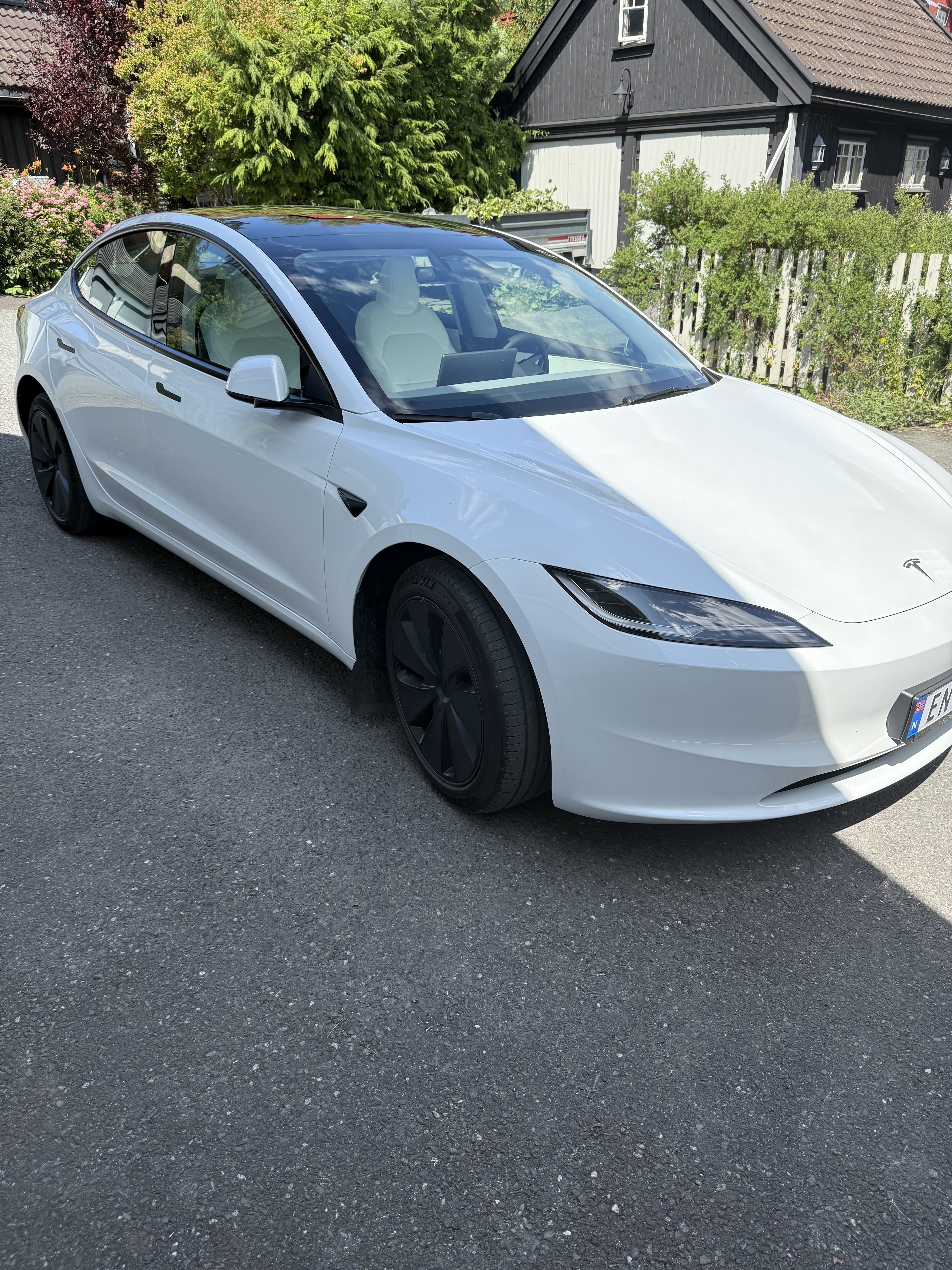 Tesla Model 3 Long Range med Babysete