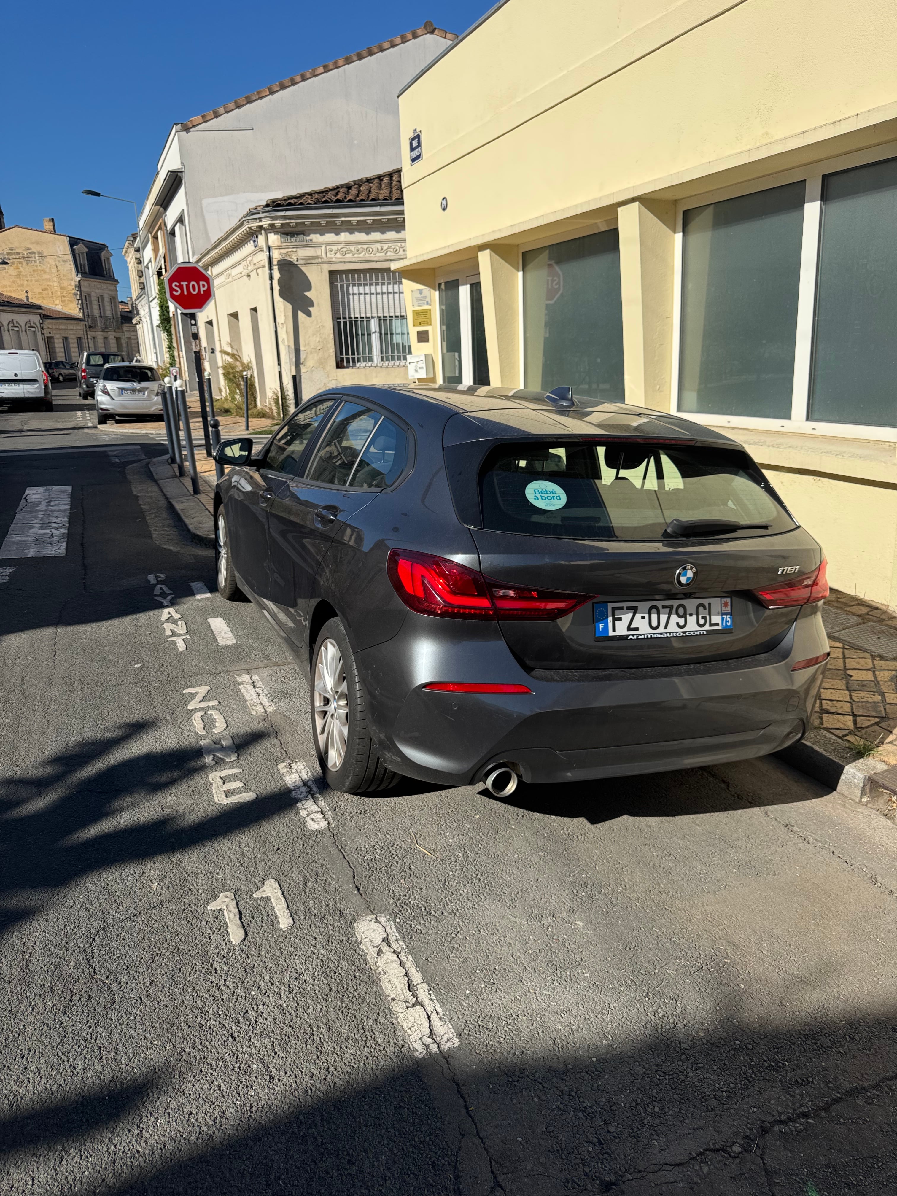BMW Série 1 avec Caméra de recul