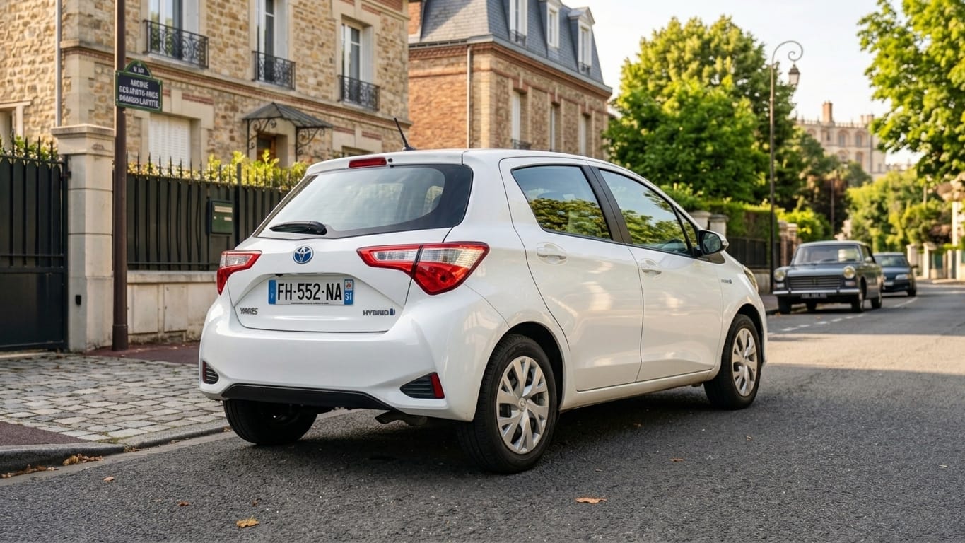 Toyota Yaris avec Caméra de recul