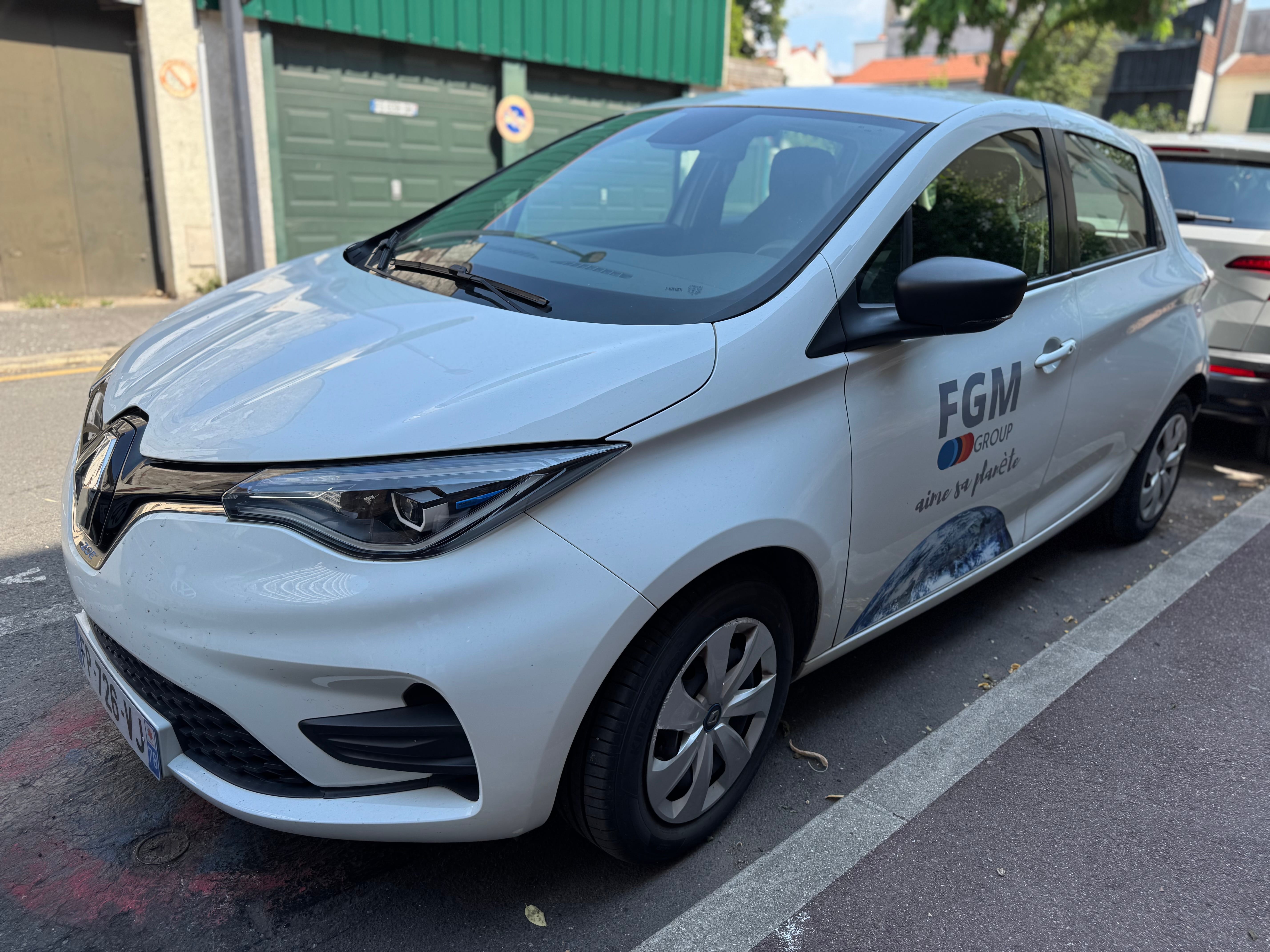 Renault ZOE 40Kw 340kms d’autonomie avec GPS