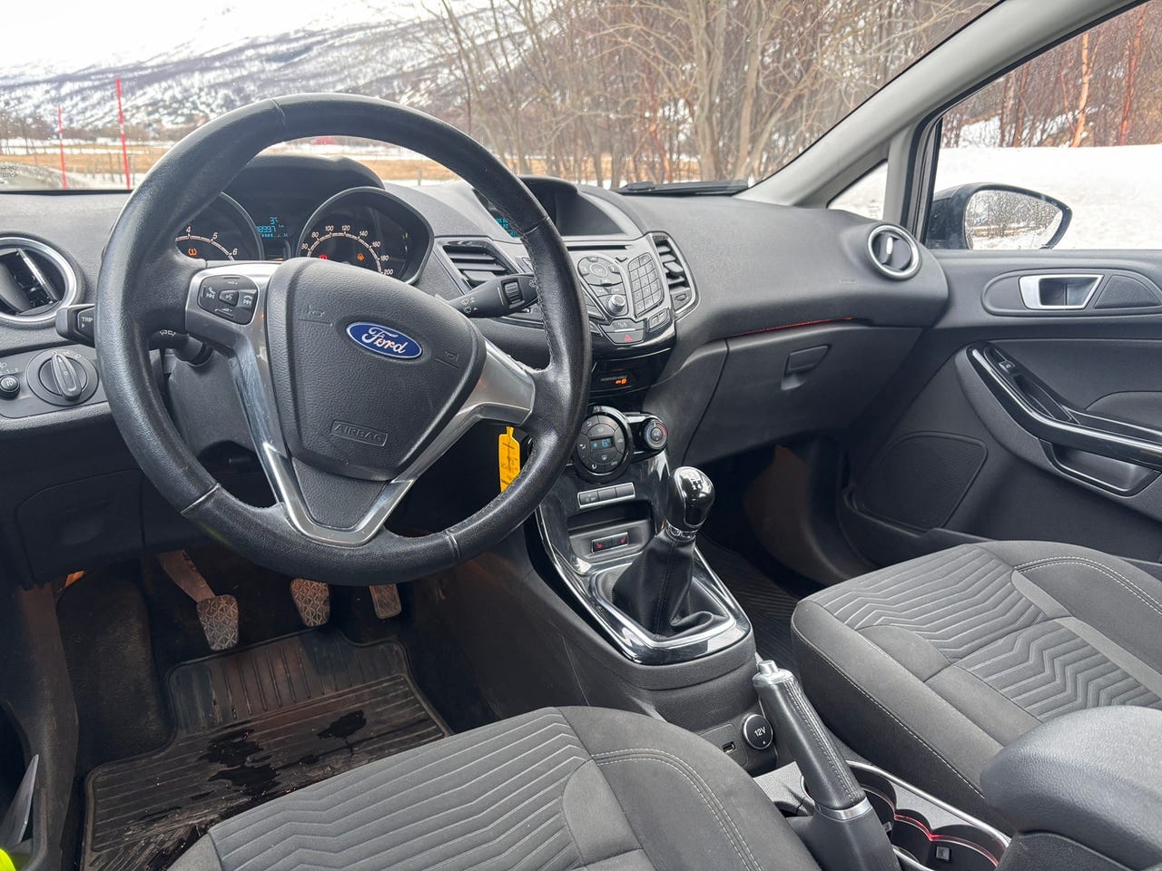 Ford Fiesta mit Autoradio