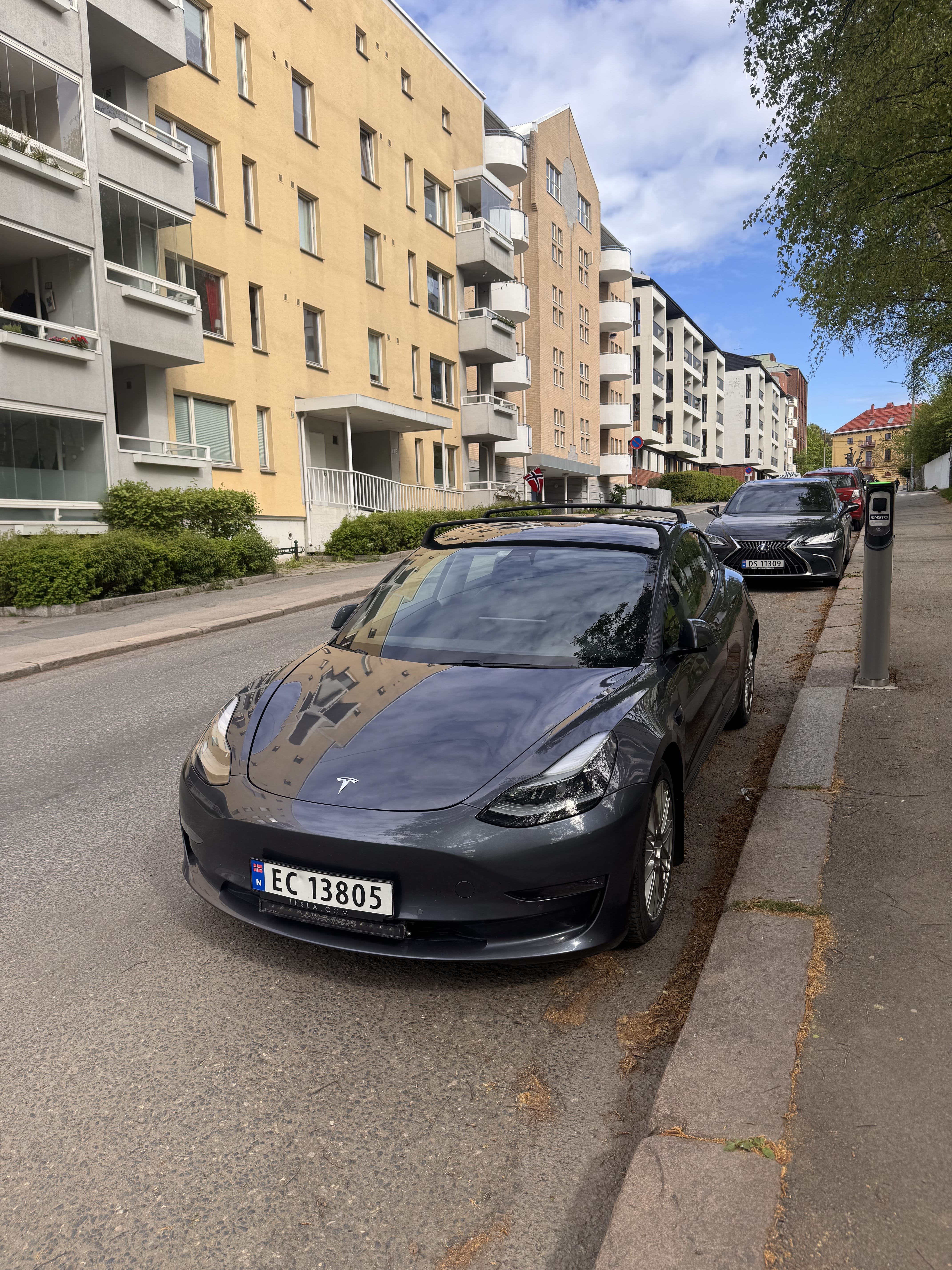 Tesla Model 3 Performance with Cruise control