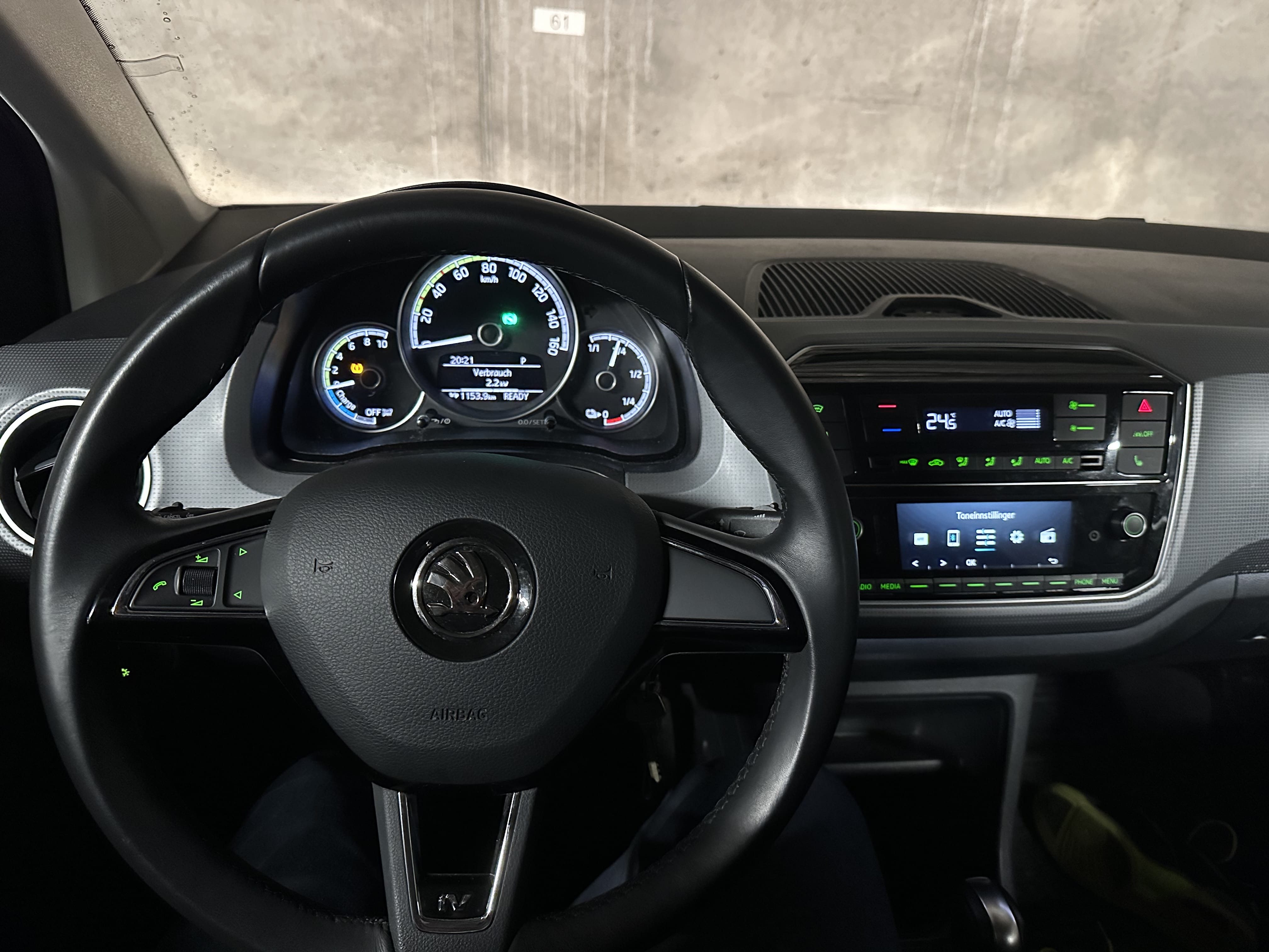 Skoda Citigo E med Cruisekontroll