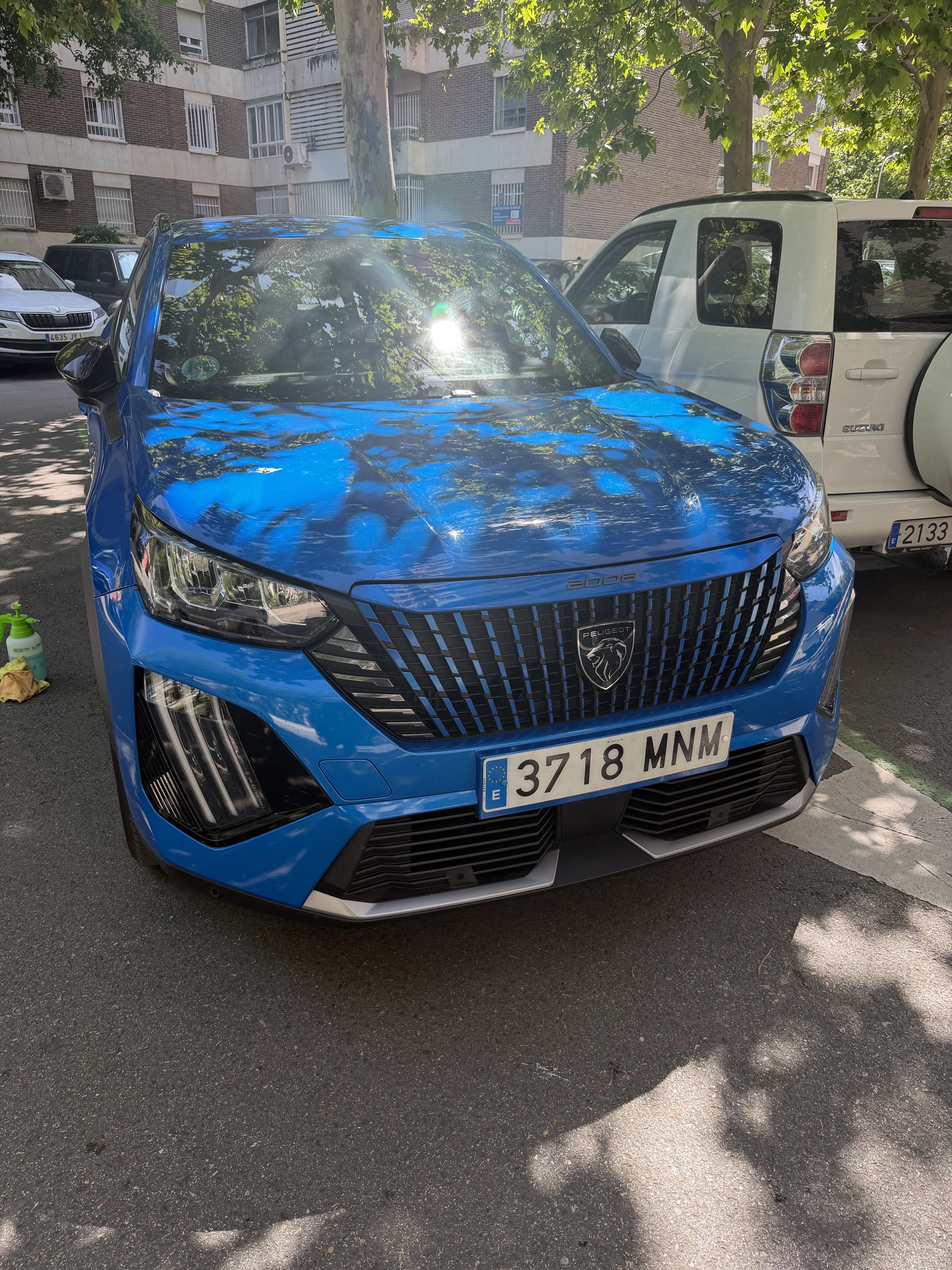 Peugeot 2008 con Silla infantil