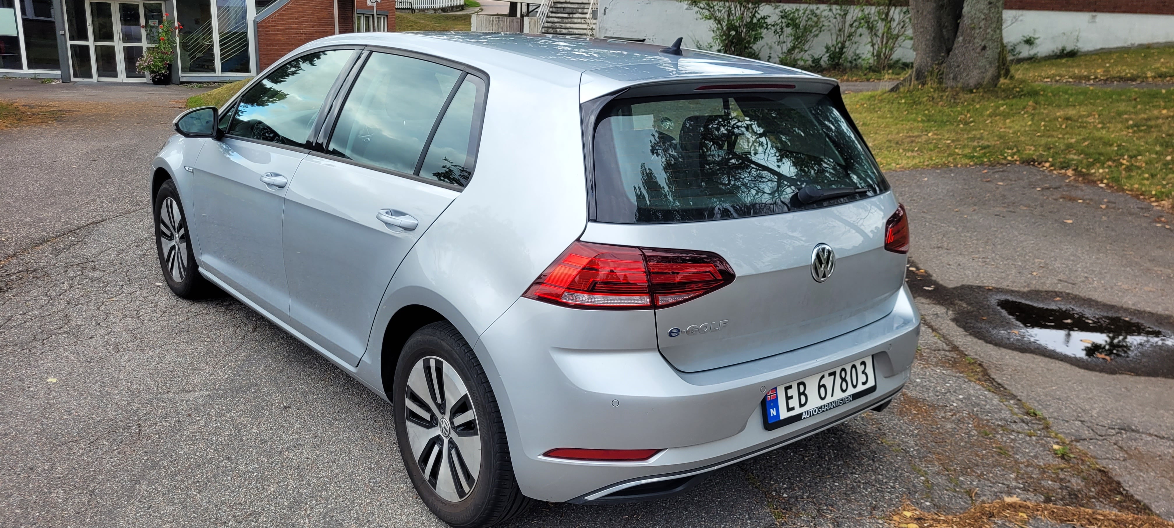 Volkswagen e-Golf med GPS