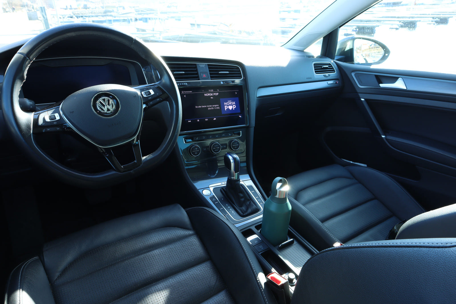 Volkswagen e-Golf med GPS
