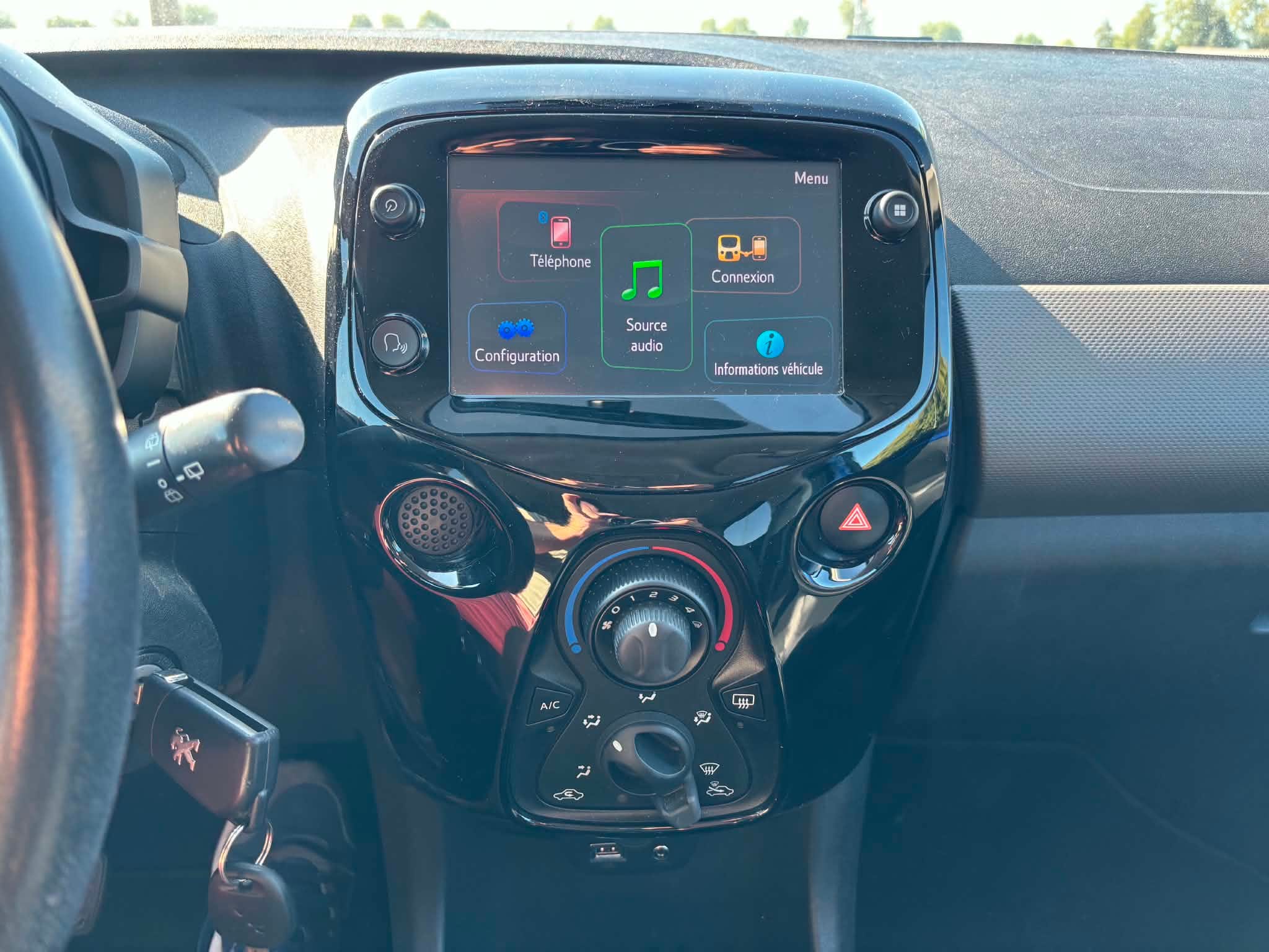 Peugeot 108 avec Audio Bluetooth