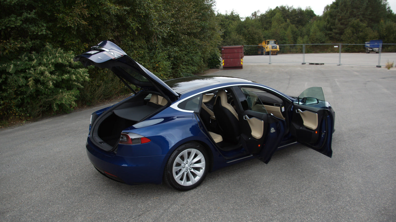 Tesla Model S 90D med Cruisekontroll