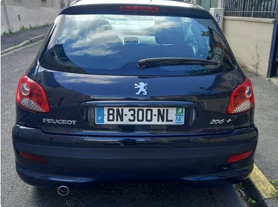 Peugeot 206+ avec Régulateur de vitesse