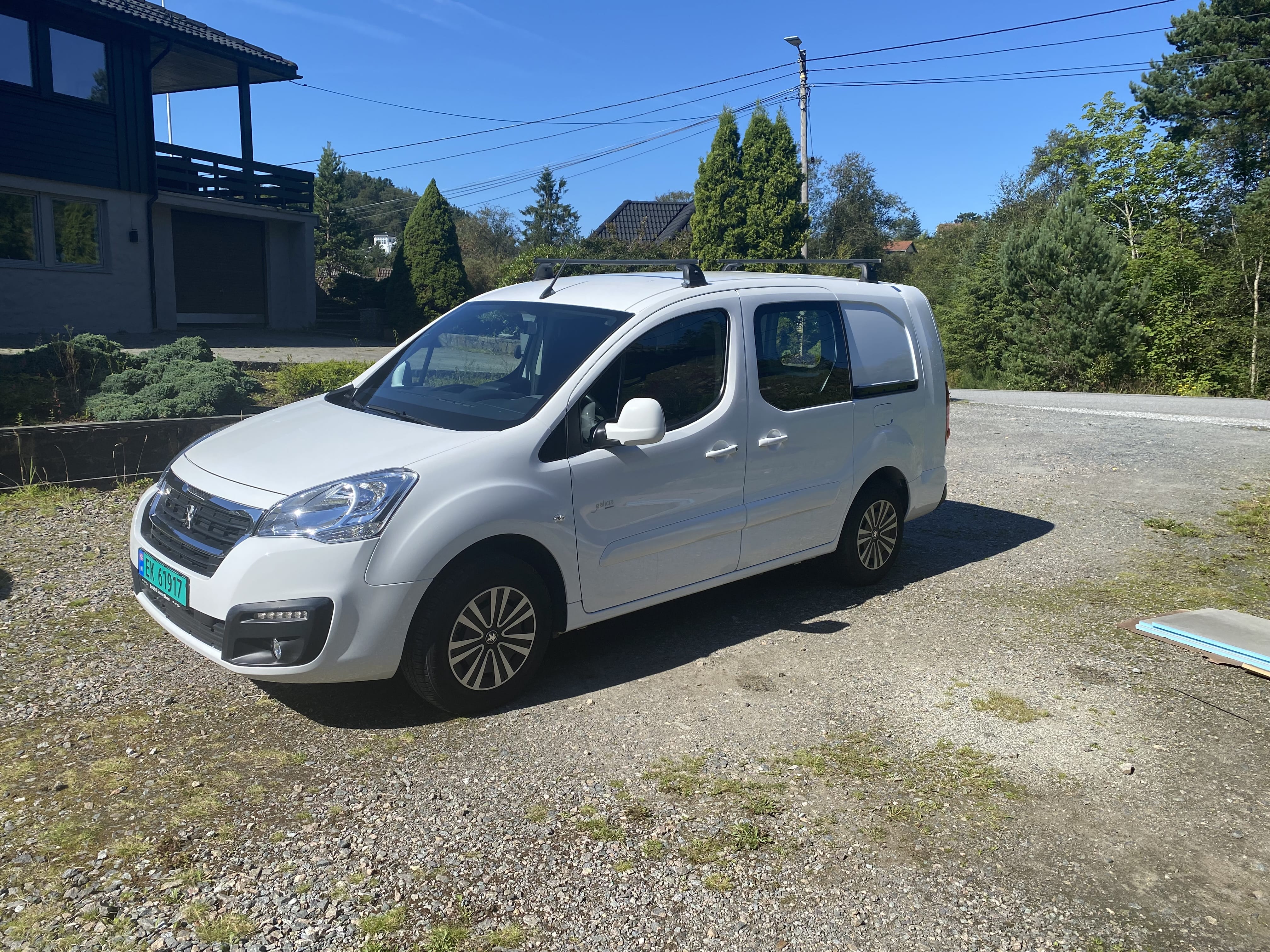 Peugeot Partner Varebil EL, 2017, Elektrisk, automatisk