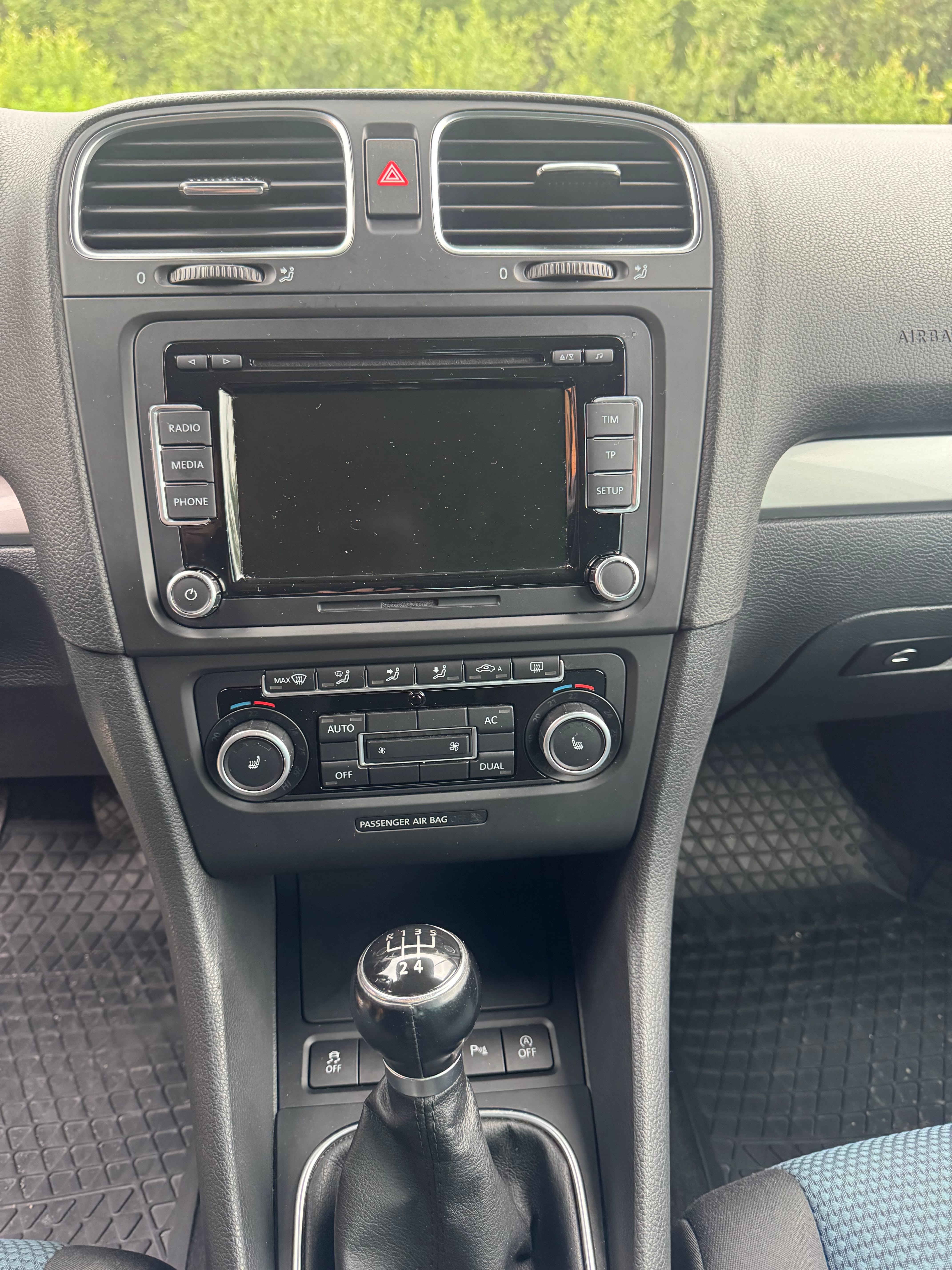 Volkswagen Golf TDI med Skiboks